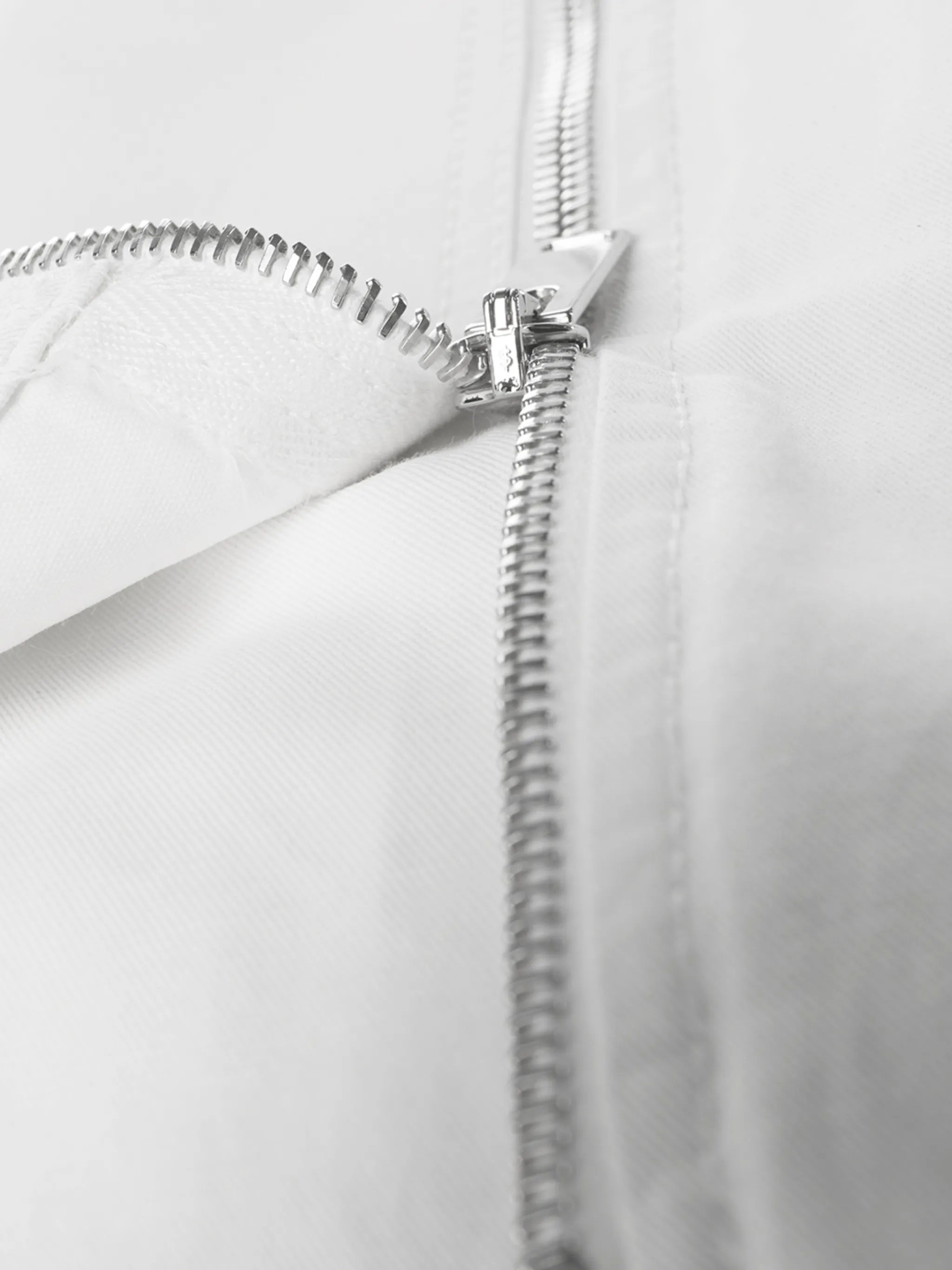 tapered high-waisted trousers