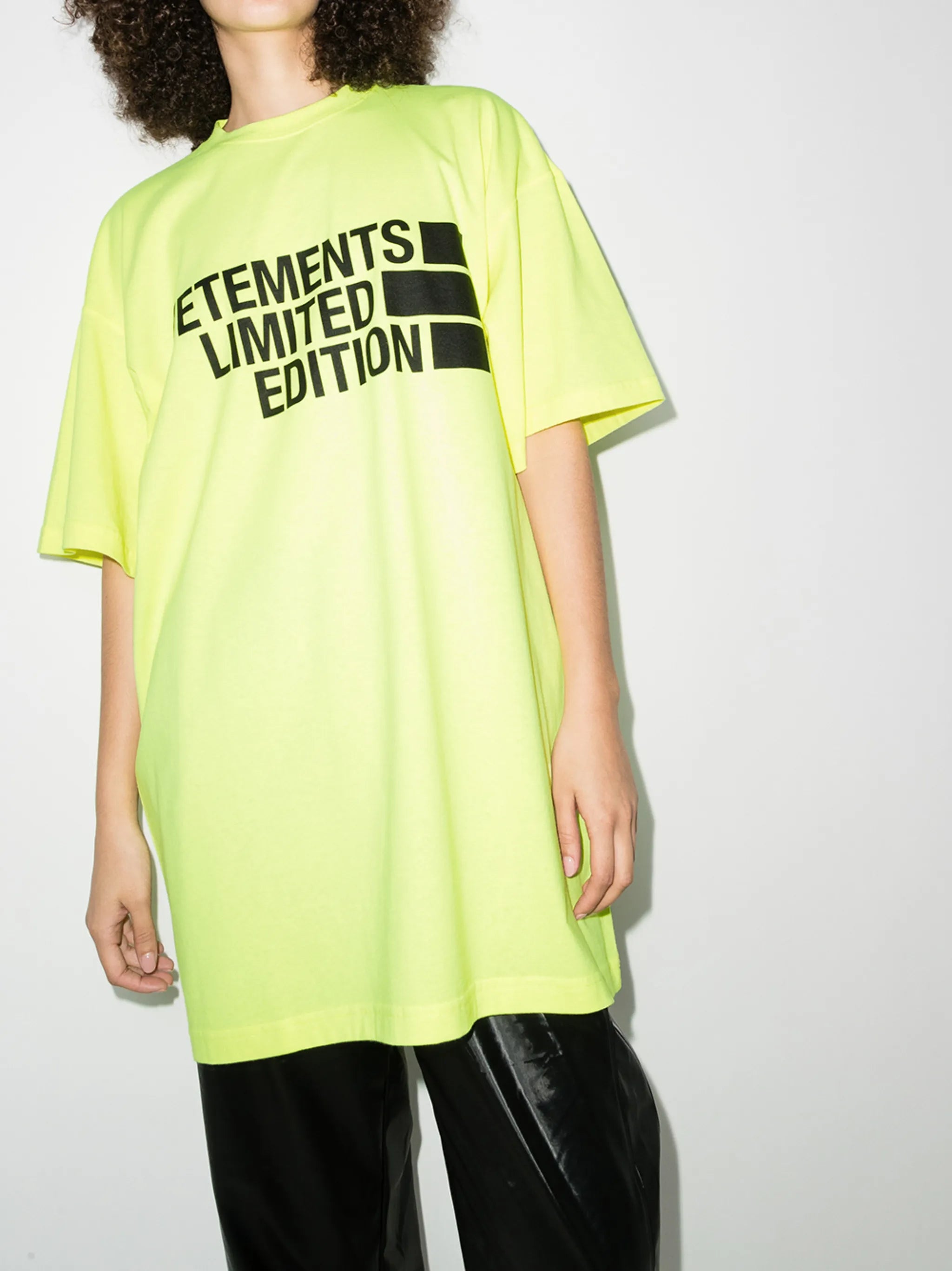logo-print oversized T-shirt