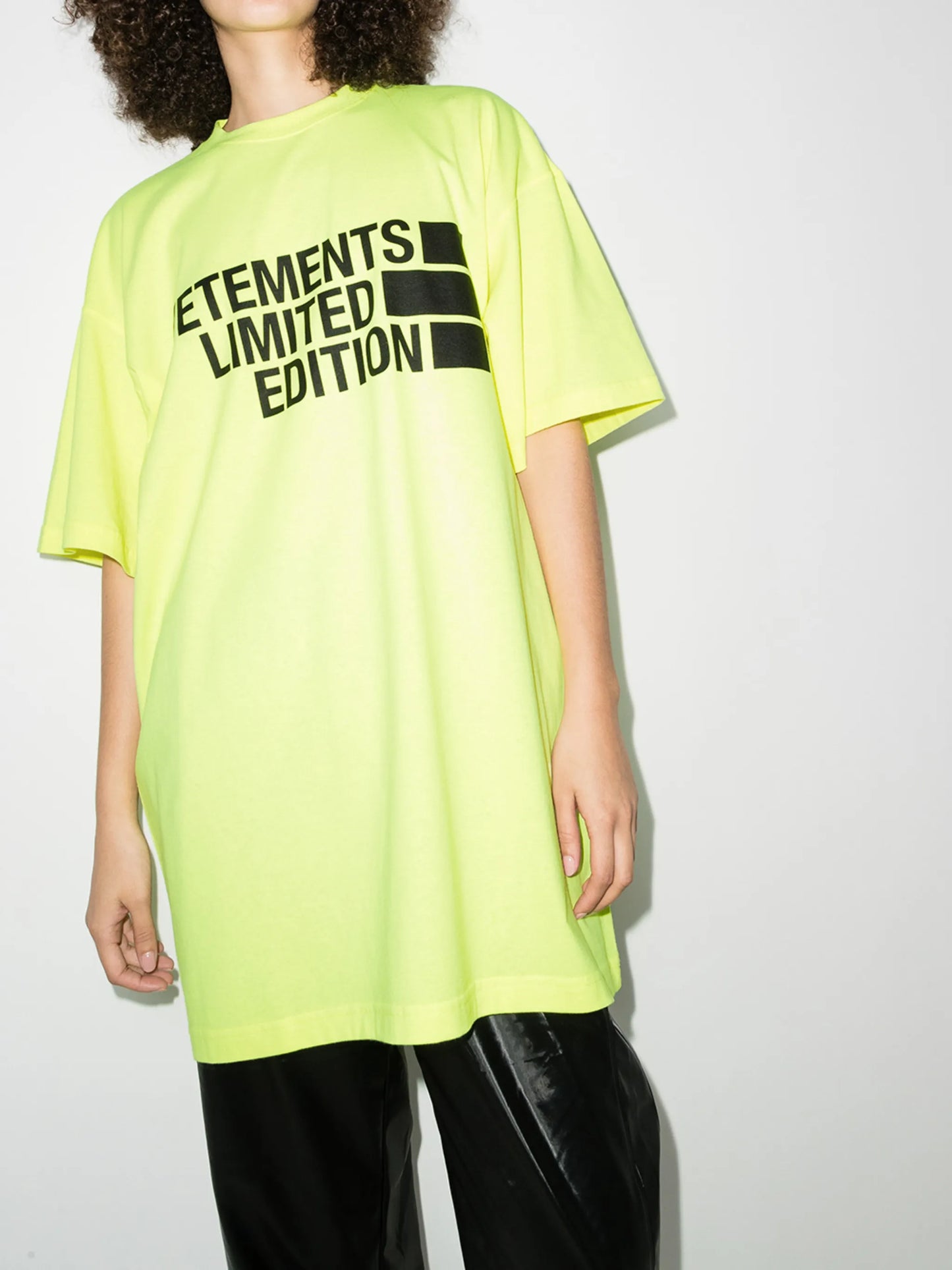 logo-print oversized T-shirt