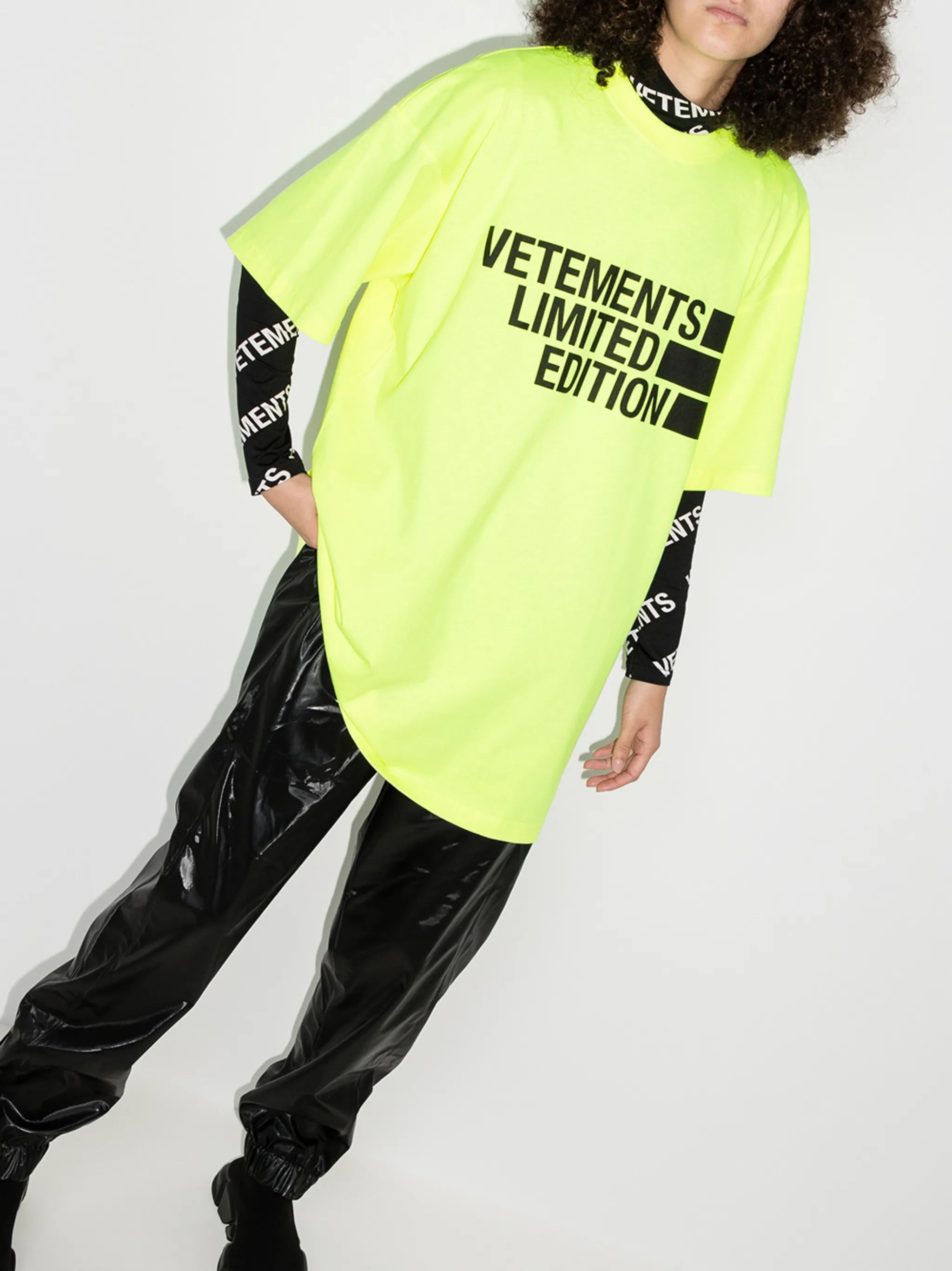 logo-print oversized T-shirt