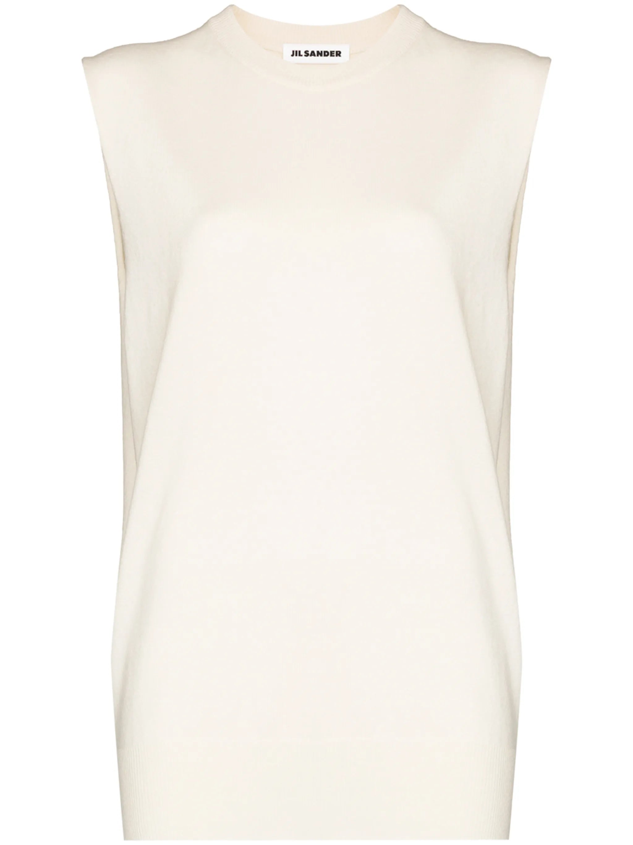 fine-knit tank top