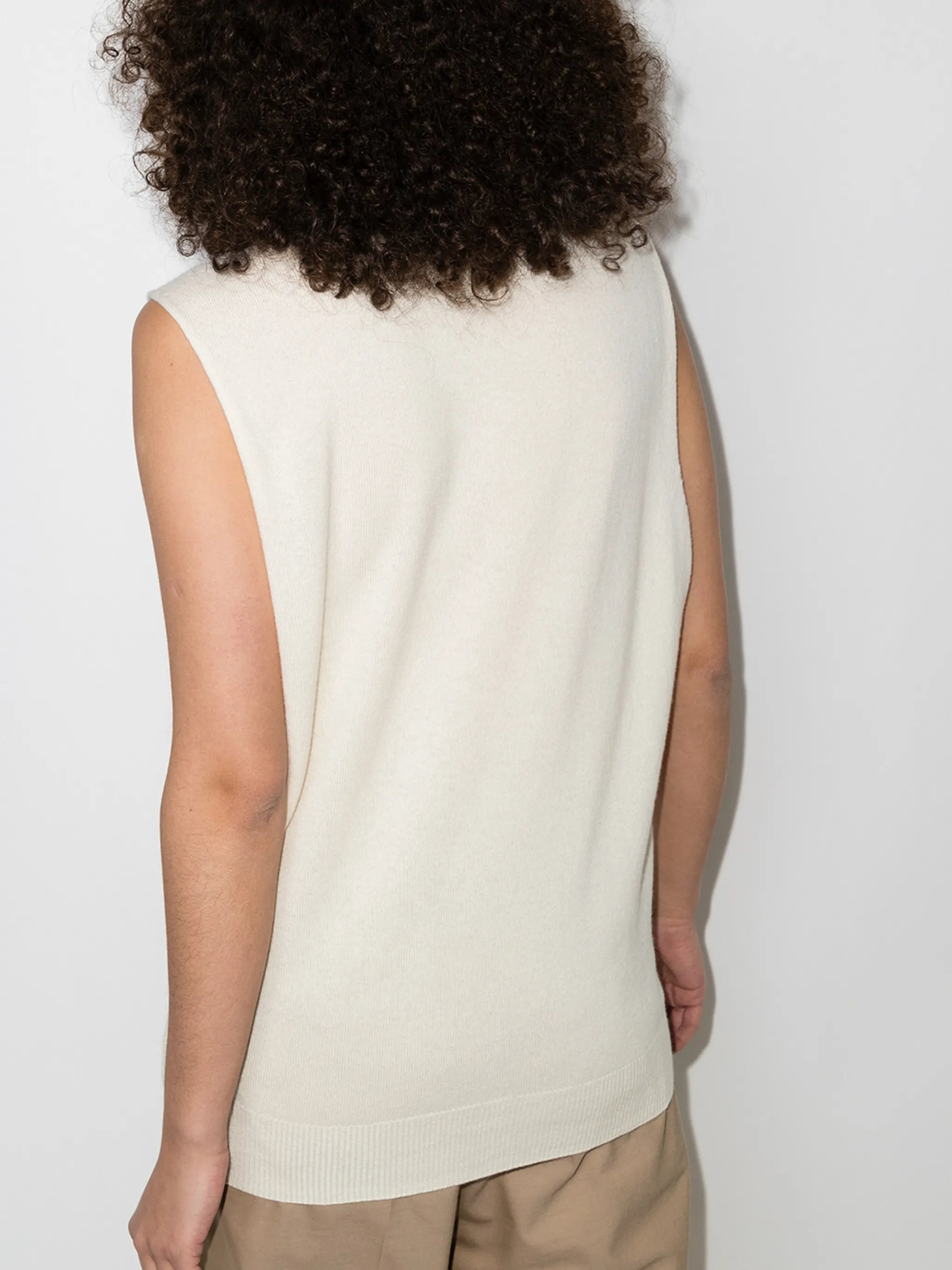 fine-knit tank top