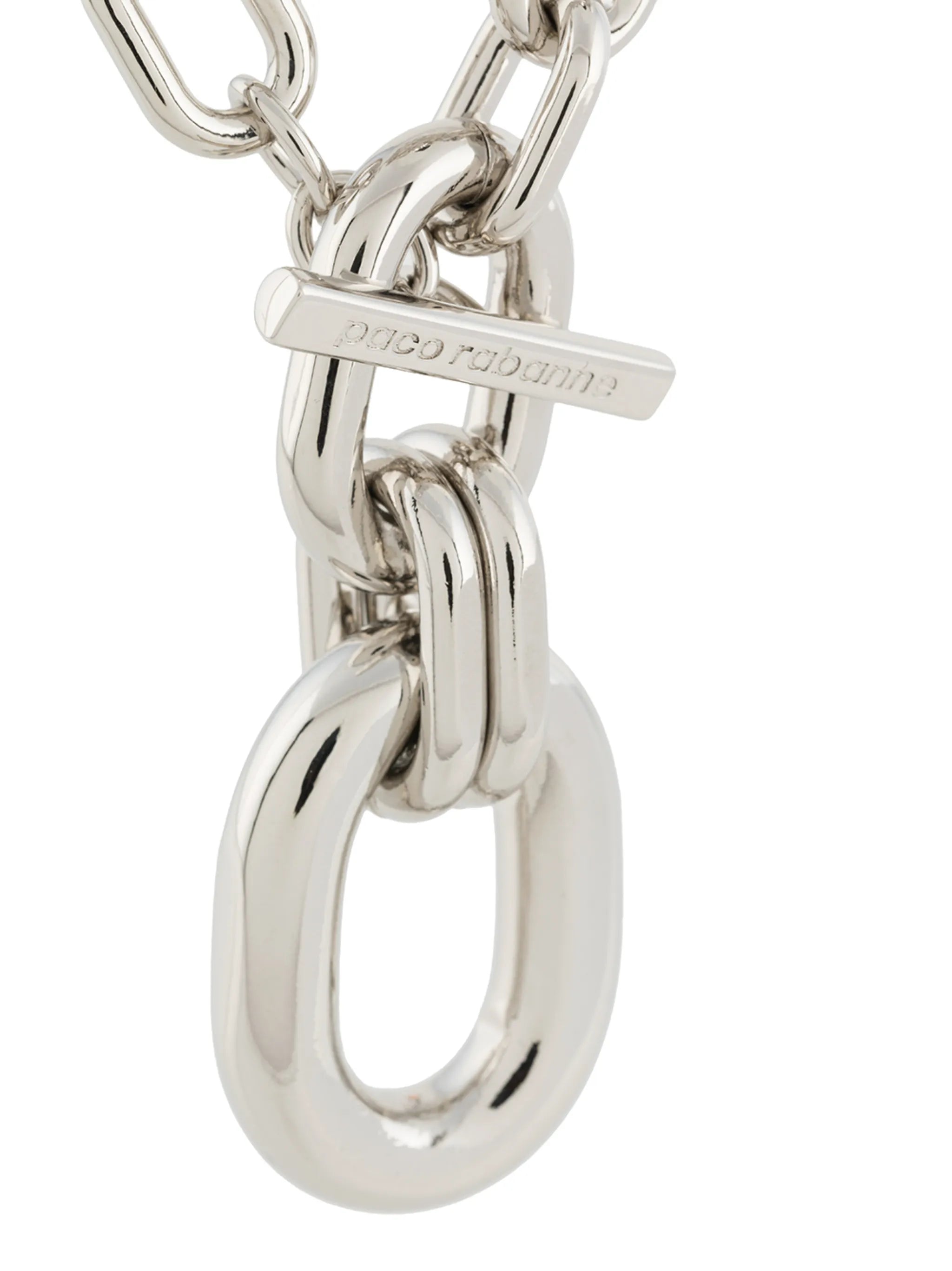 double XL Link necklace with pendant
