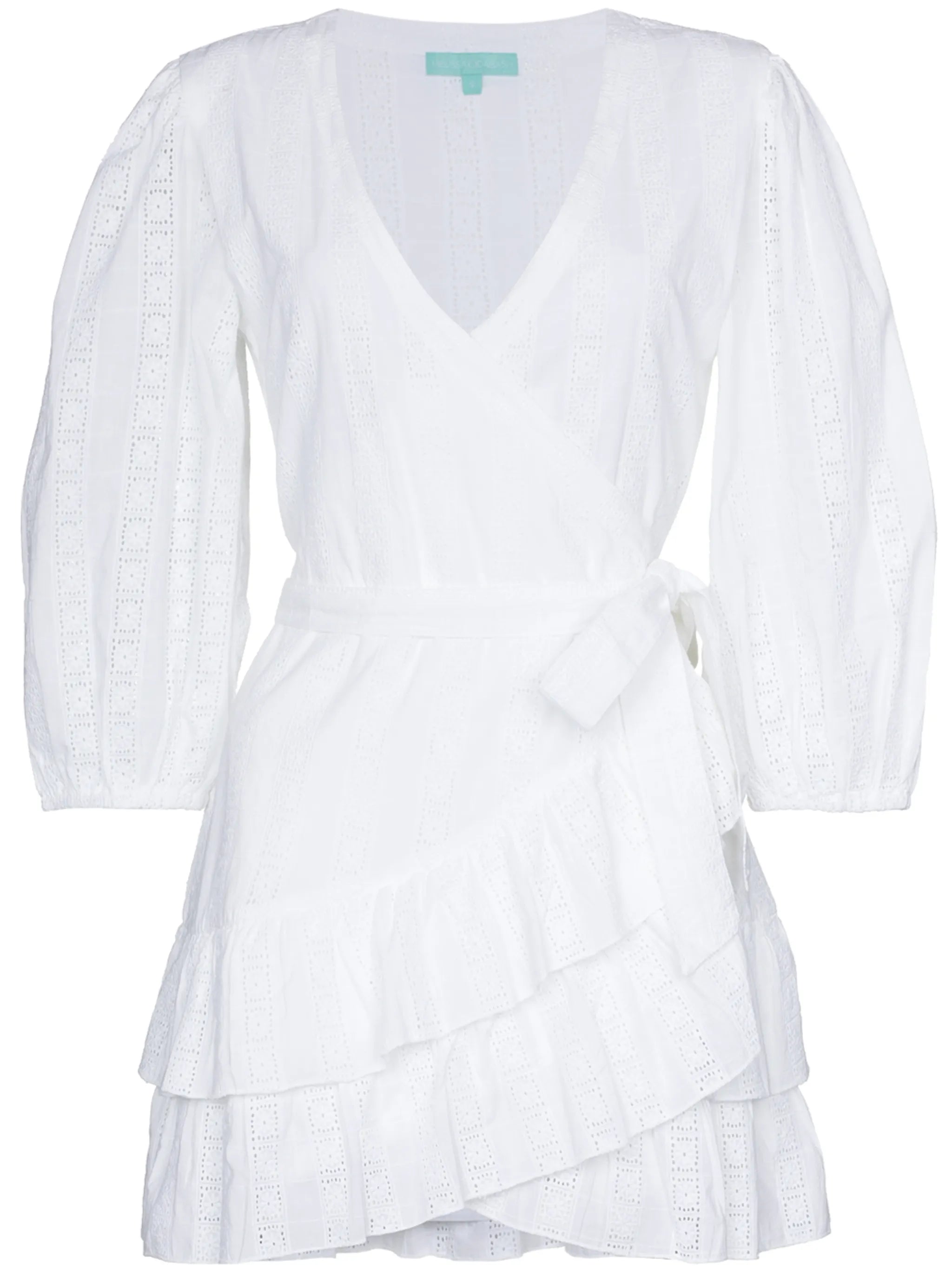 Aliyah V-neck wrap dress