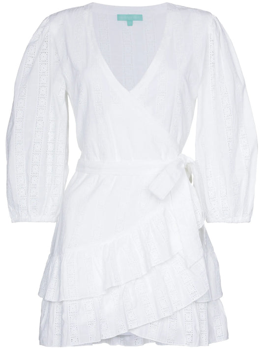 Aliyah V-neck wrap dress