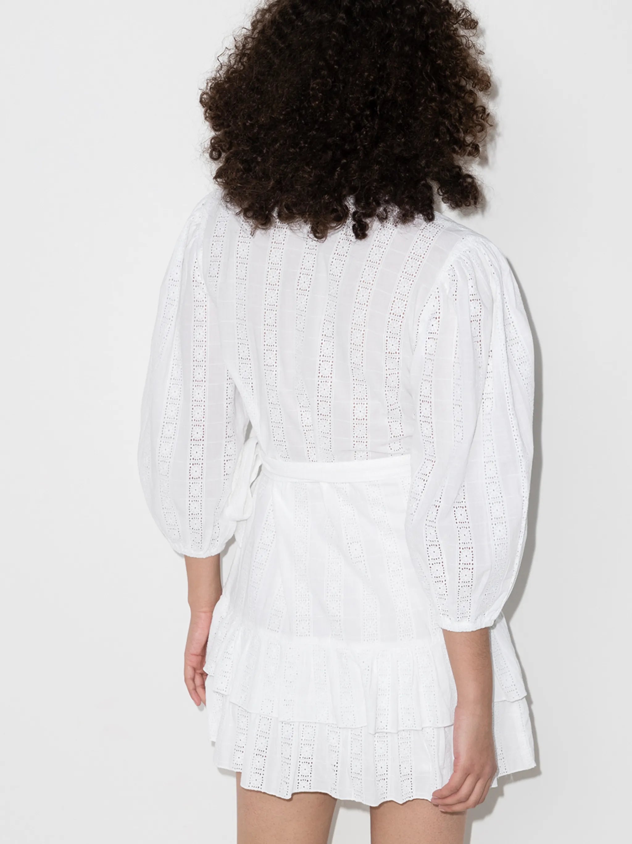 Aliyah V-neck wrap dress