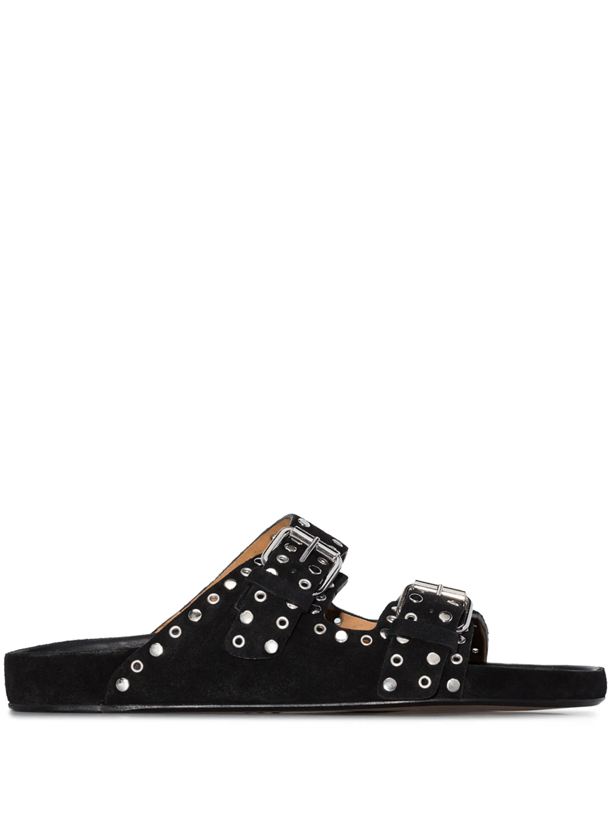Lennyo stud-embellished suede sandals