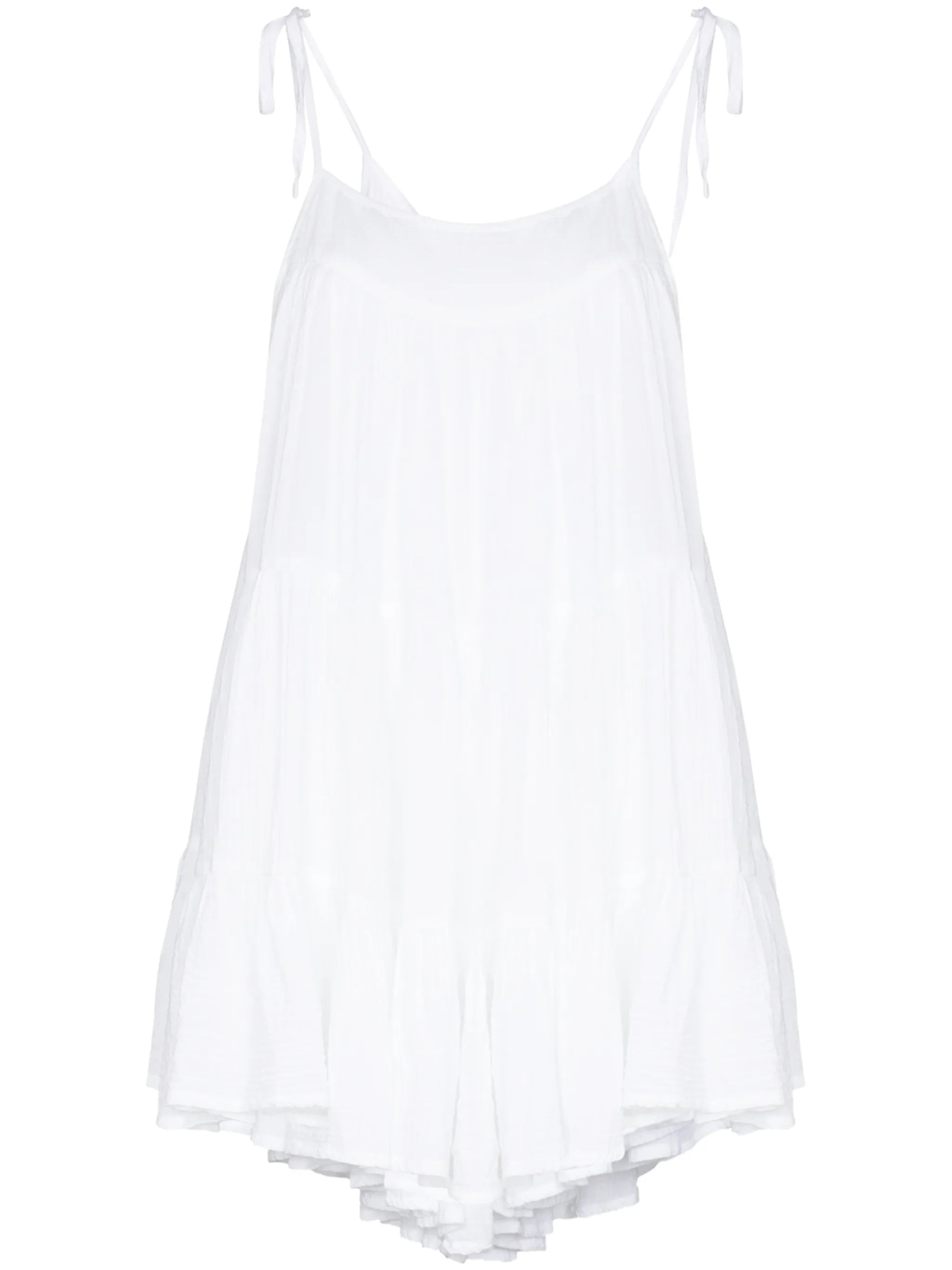 Peri tiered mini dress