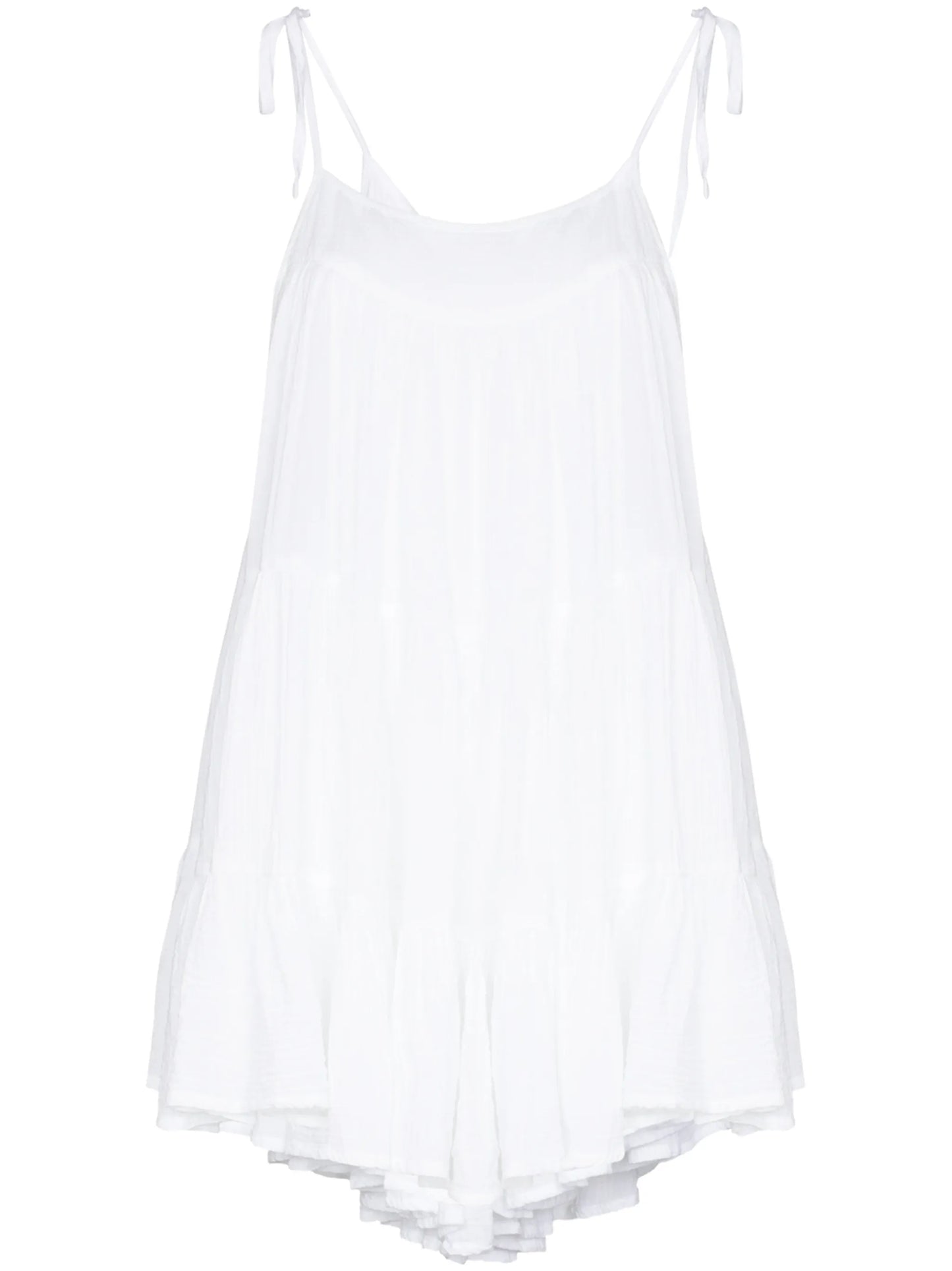 Peri tiered mini dress