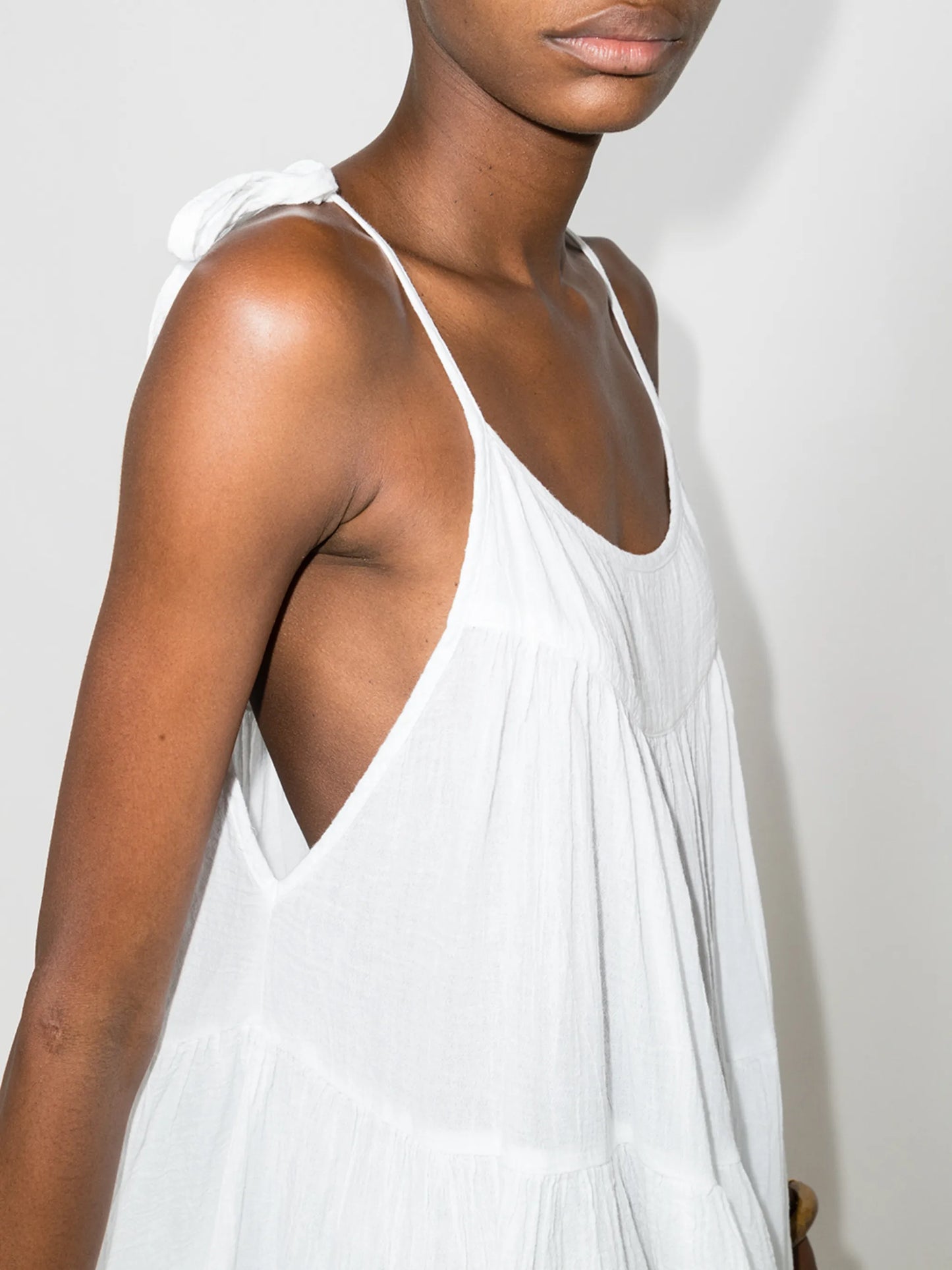 Peri tiered mini dress