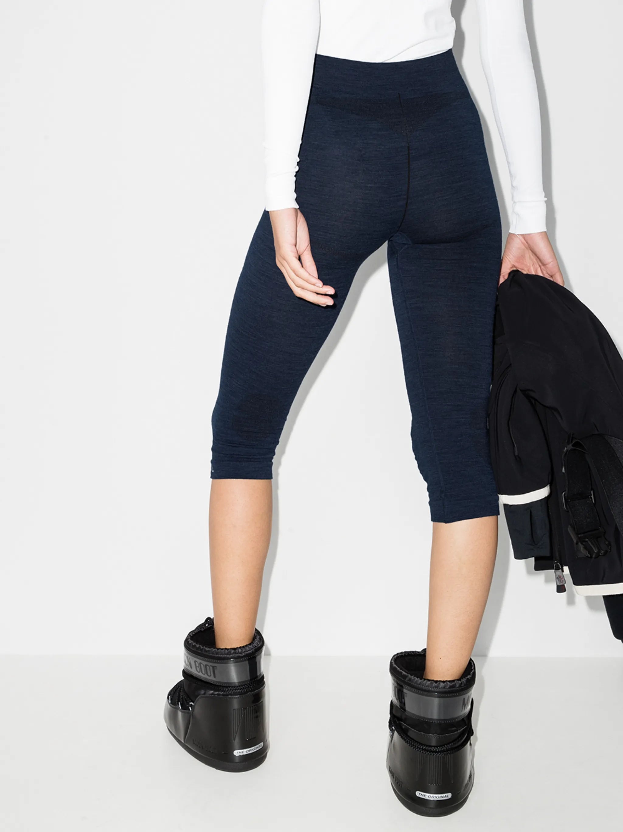 three-quarter ski leggings
