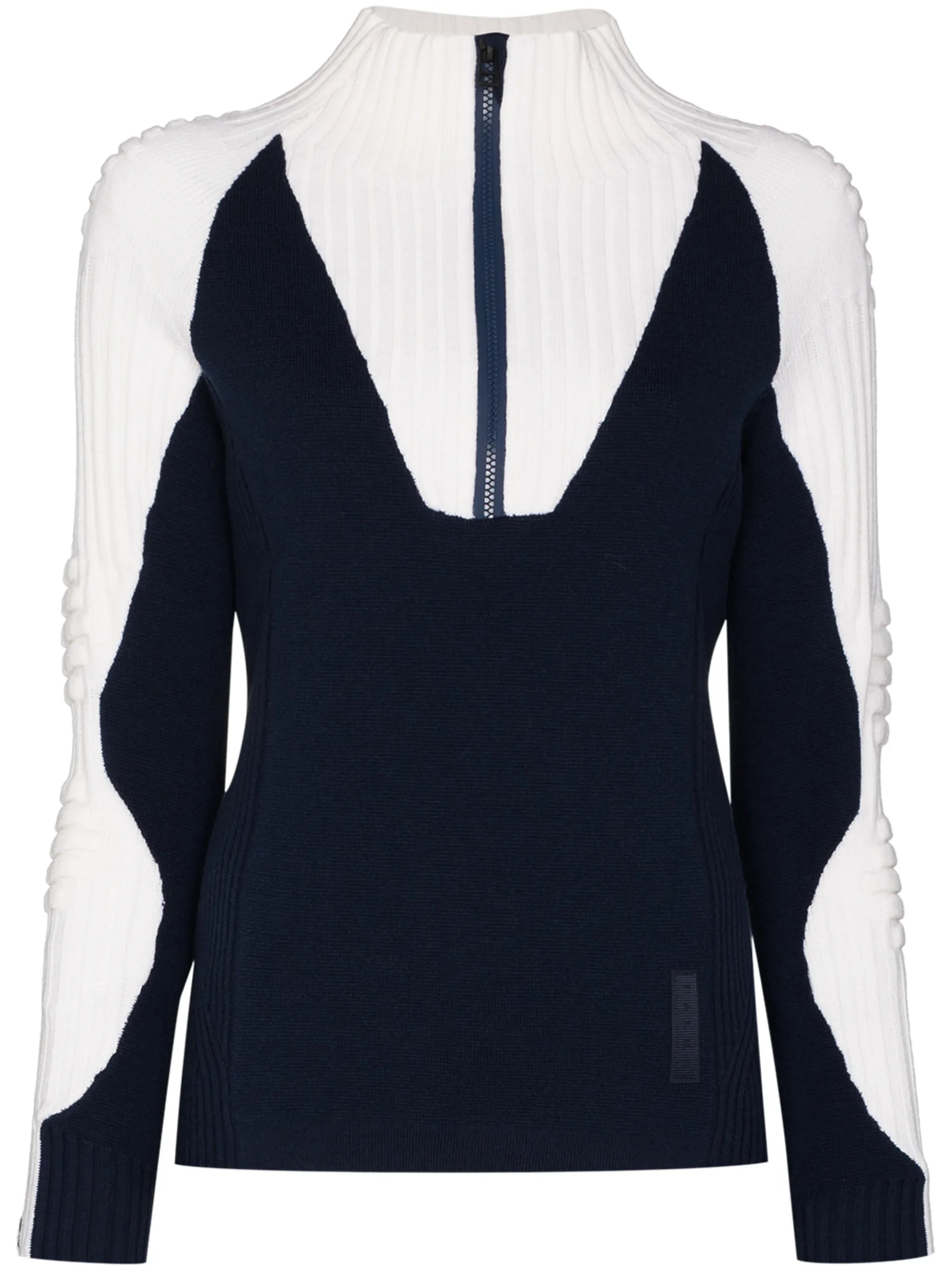 zip-up ski top