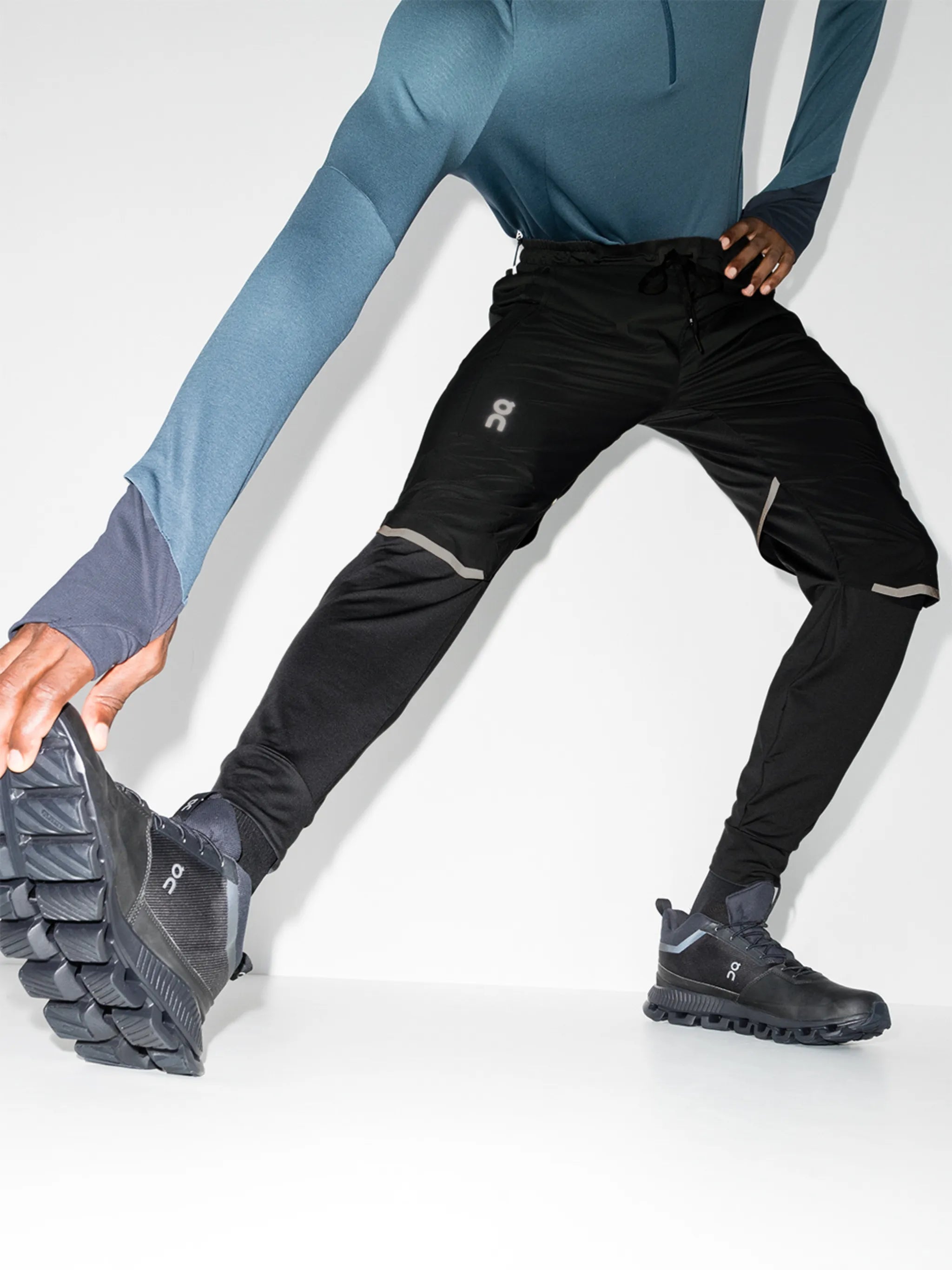 Running track pants