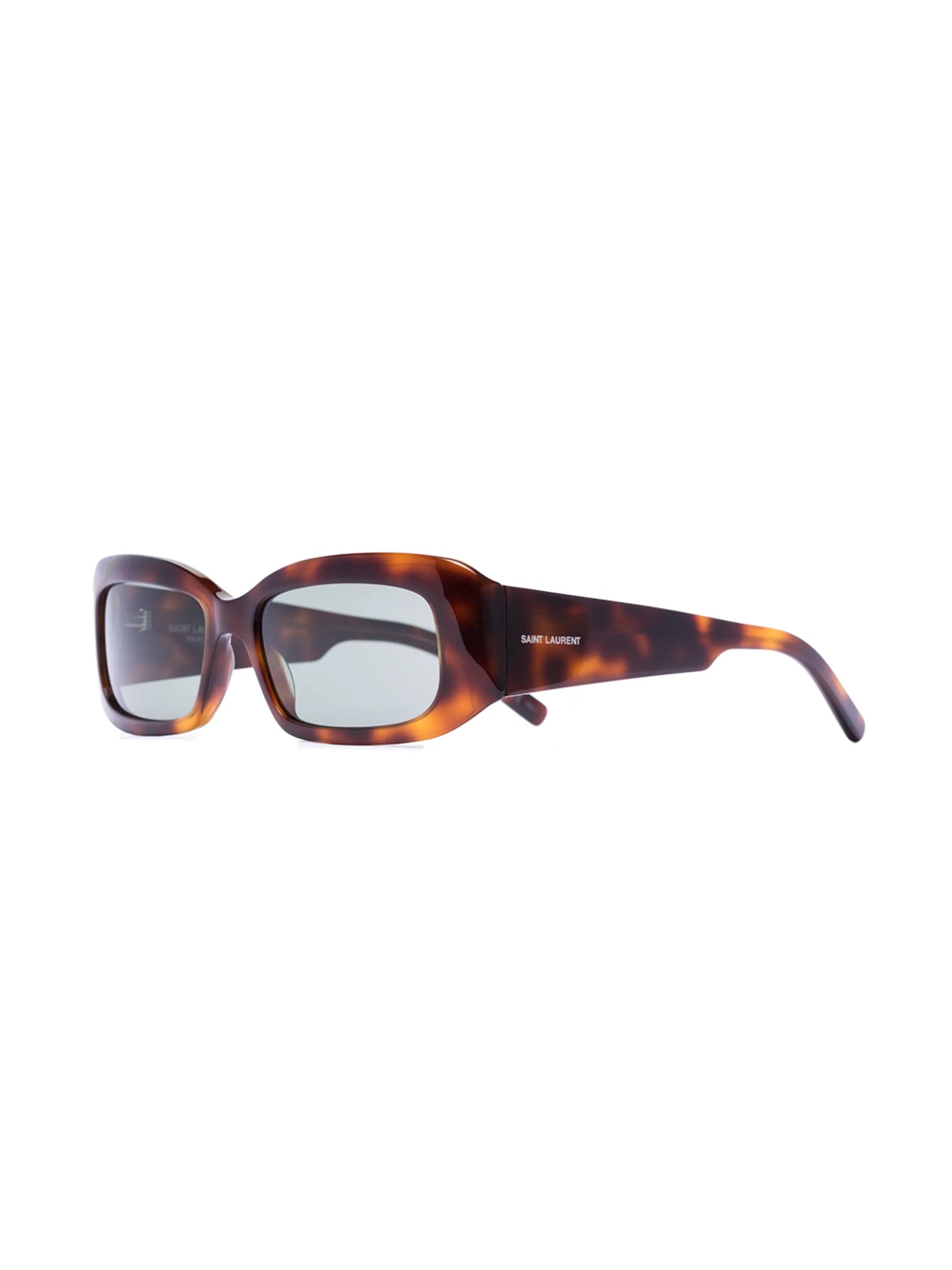 rectangle-frame tortoiseshell sunglasses
