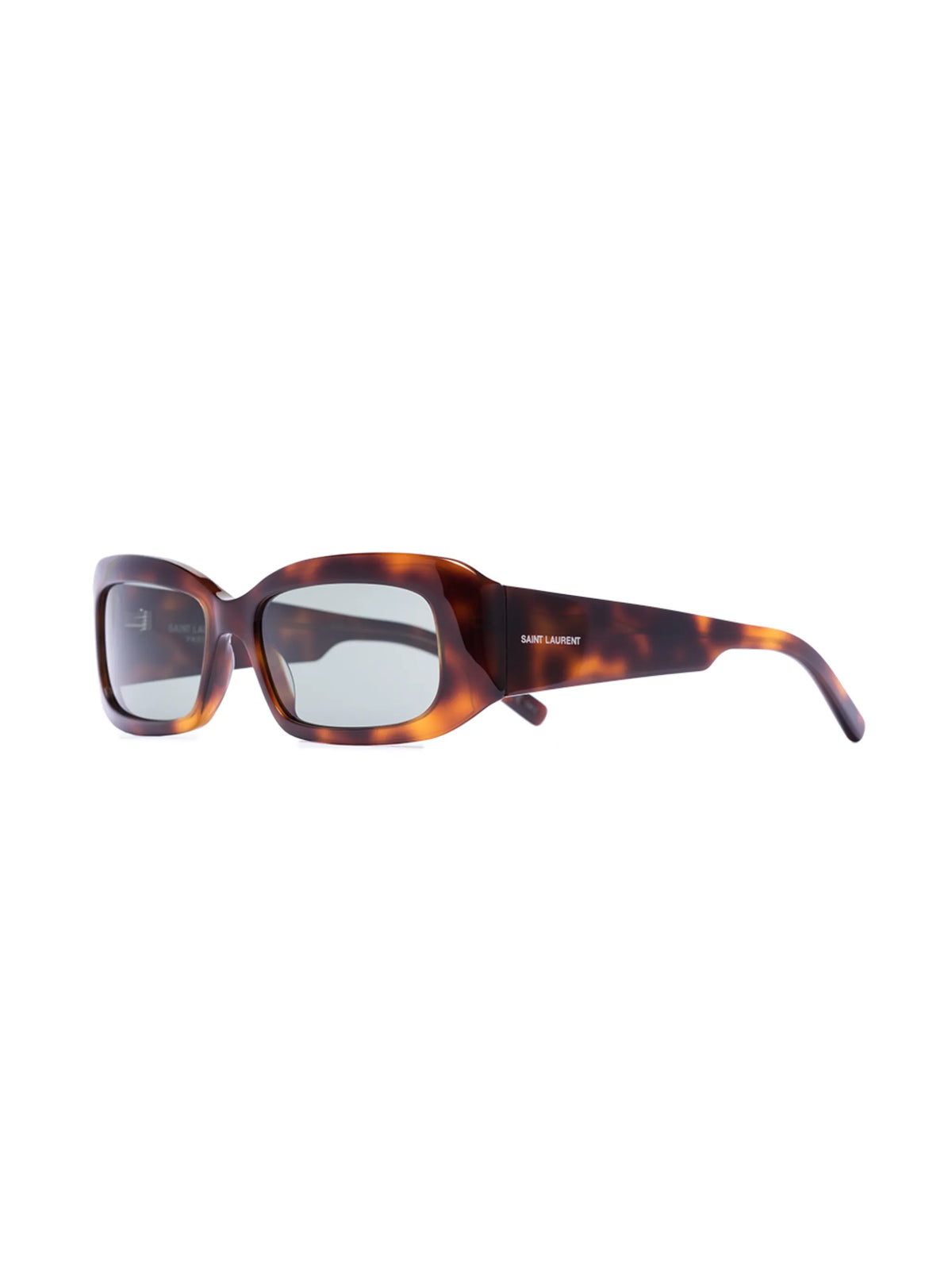 rectangle-frame tortoiseshell sunglasses