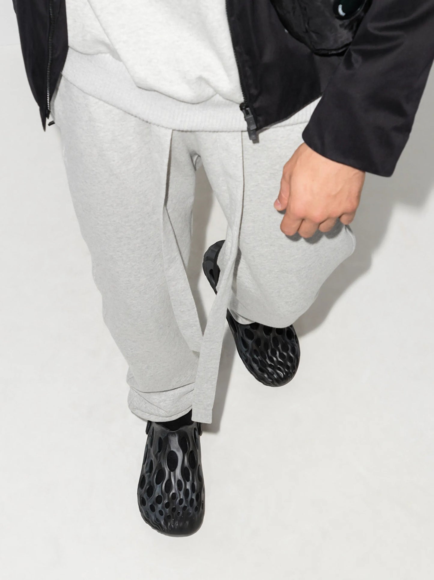 Hydro perforated sandals