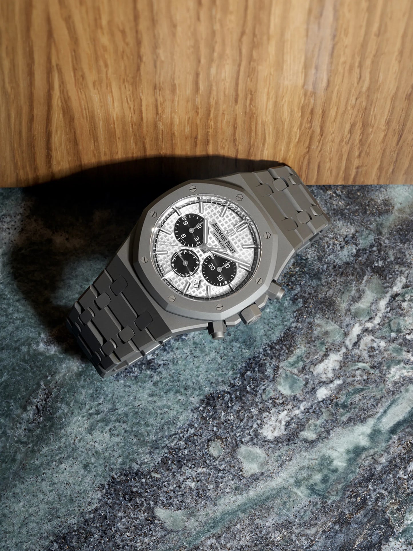 customised pre-owned Audemars Piguet Royal Oak Chronograph 41mm
