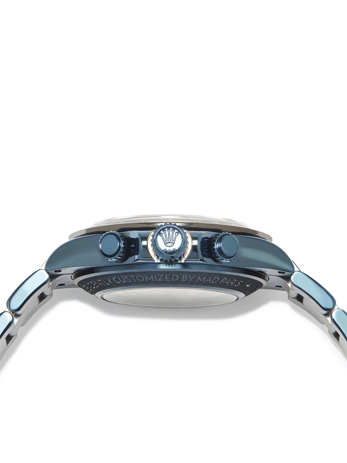 customised pre-owned Cosmograph Daytona "Blue Ghost" 40mm