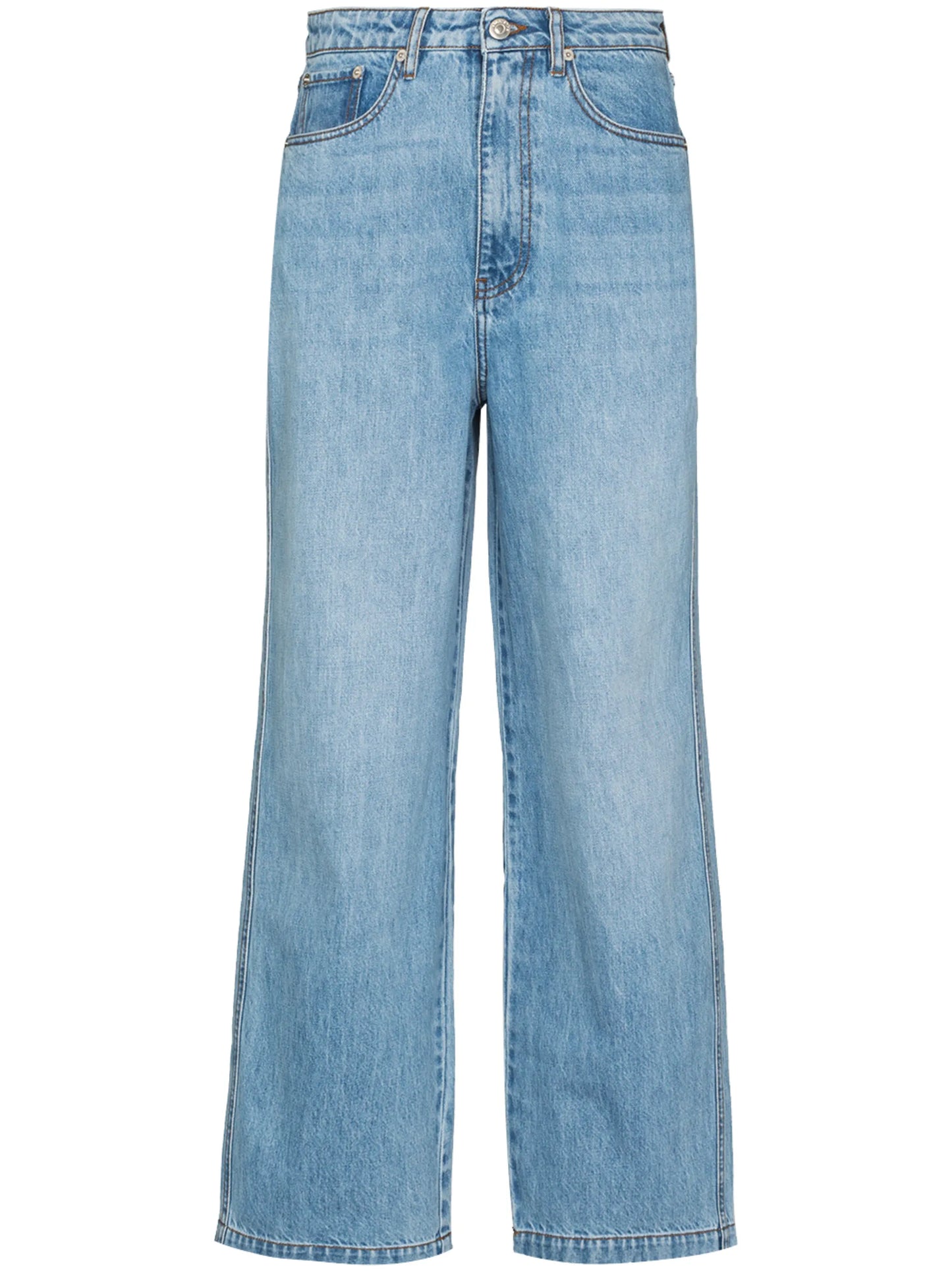 Jane straight-leg cropped jeans