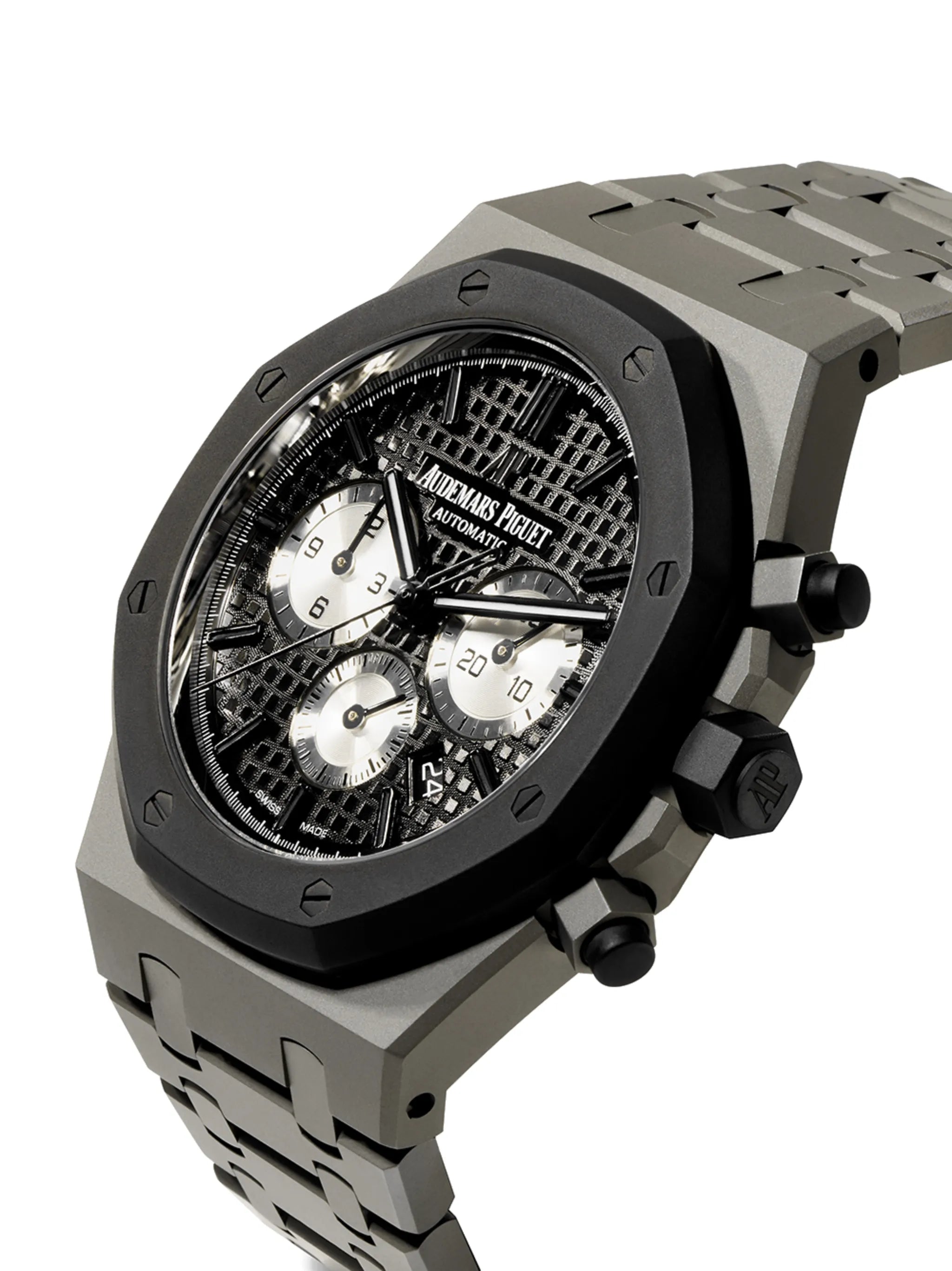 customised pre-owned Audemars Piguet Royal Oak Chronograph 41mm