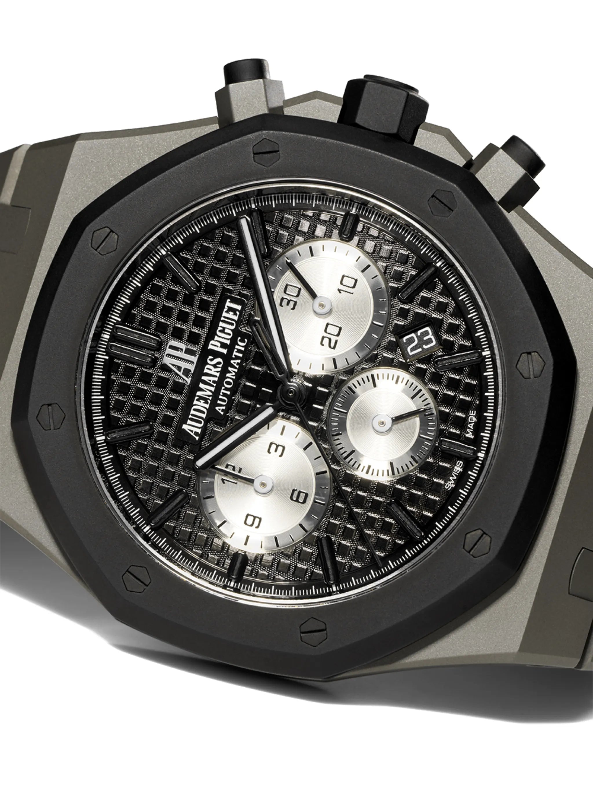 customised pre-owned Audemars Piguet Royal Oak Chronograph 41mm