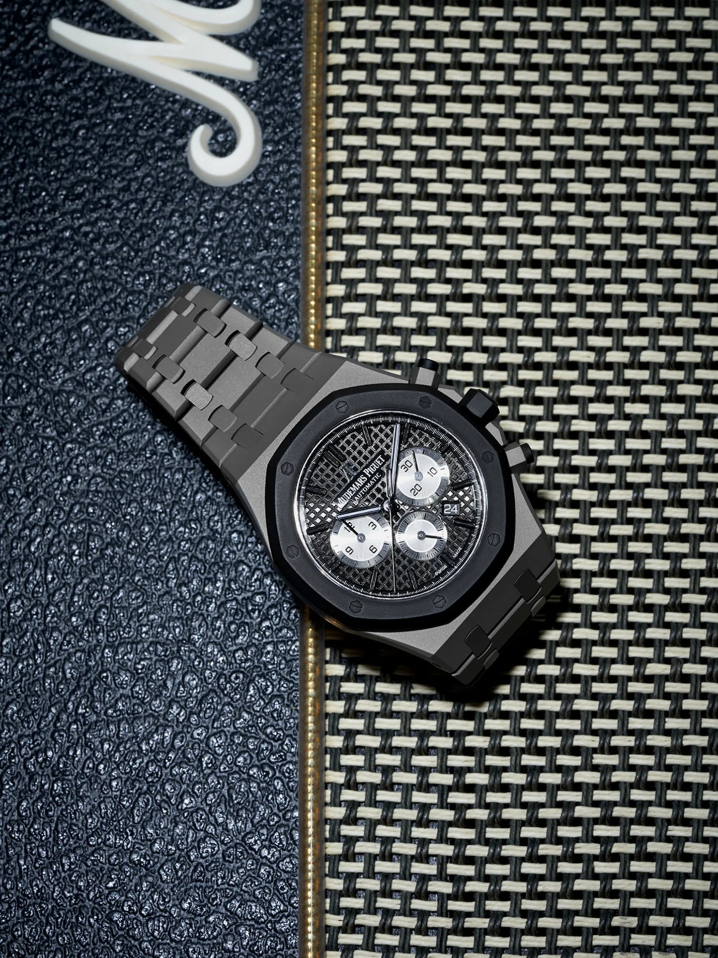 customised pre-owned Audemars Piguet Royal Oak Chronograph 41mm