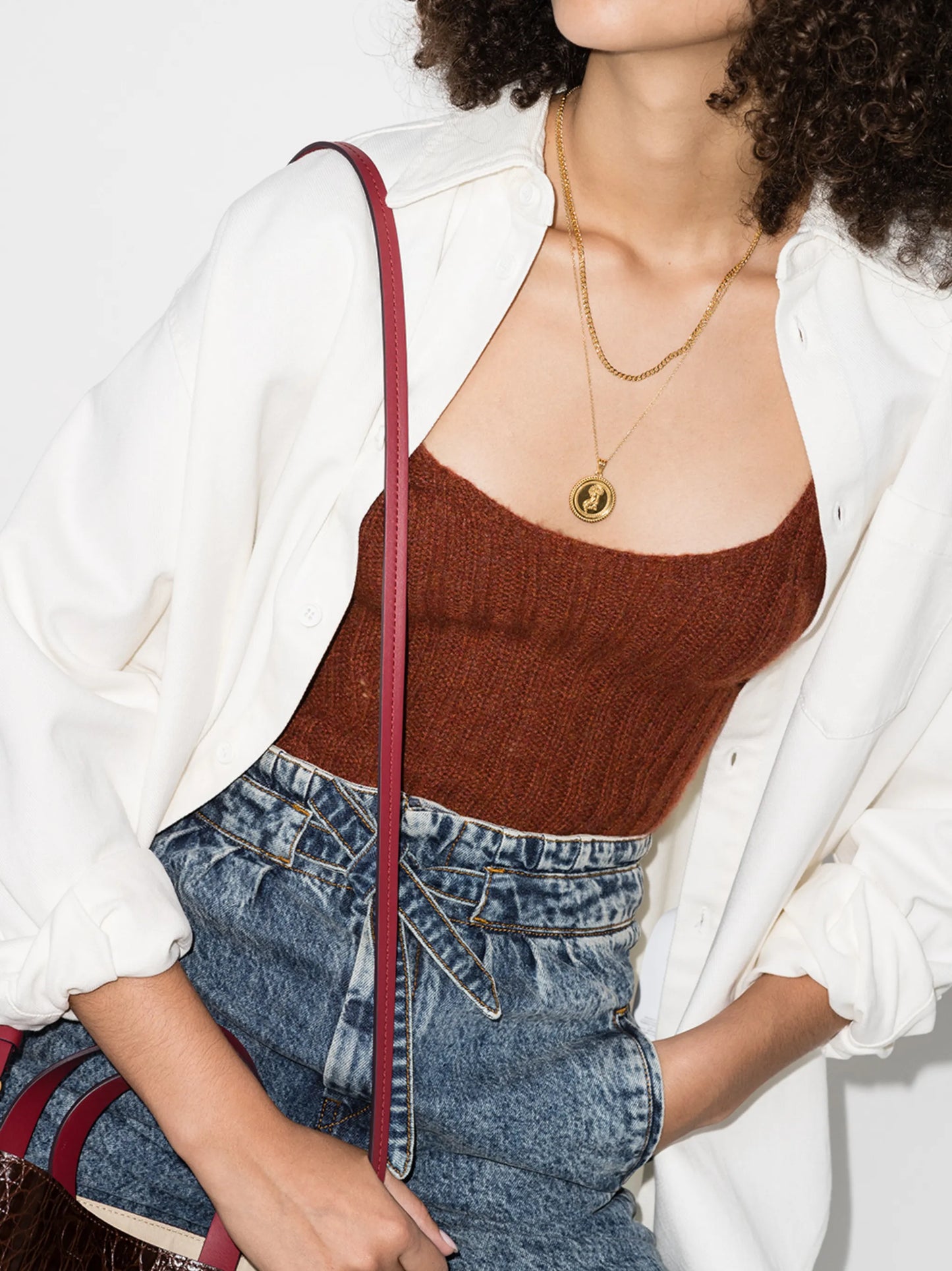 anchor chain-link necklace