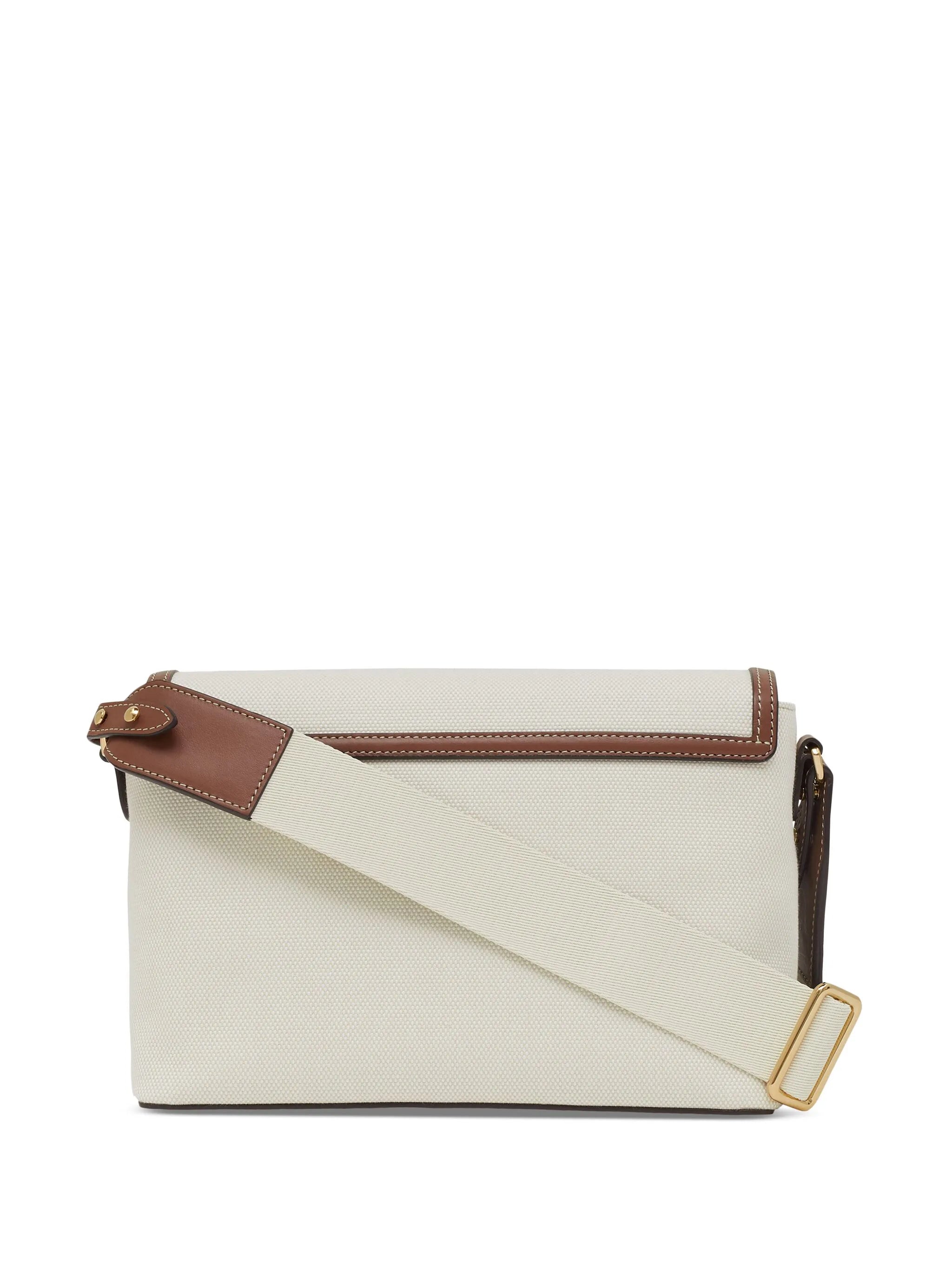 Horseferry print canvas note shoulder bag