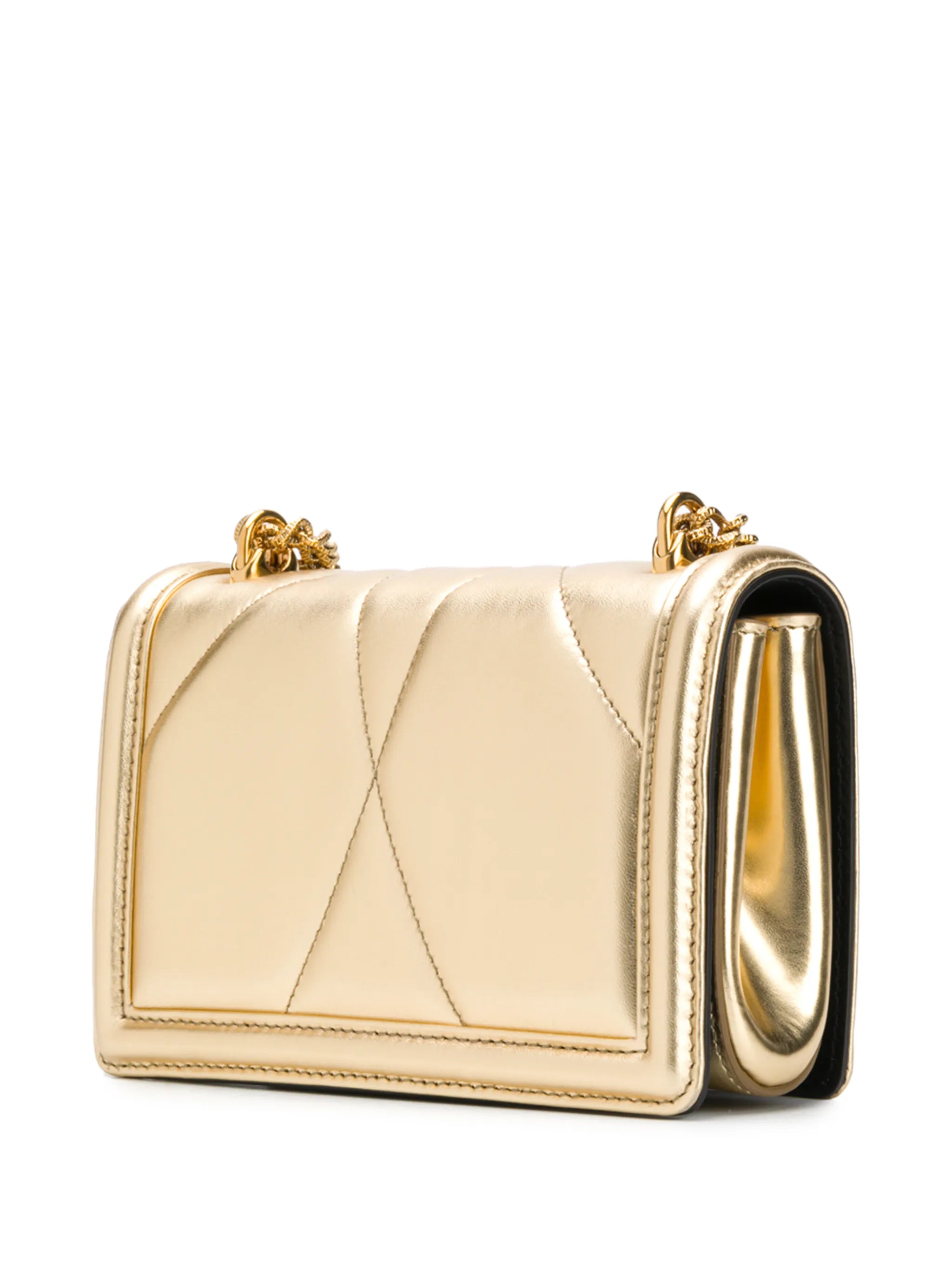 small Devotion quilted crossbody bag
