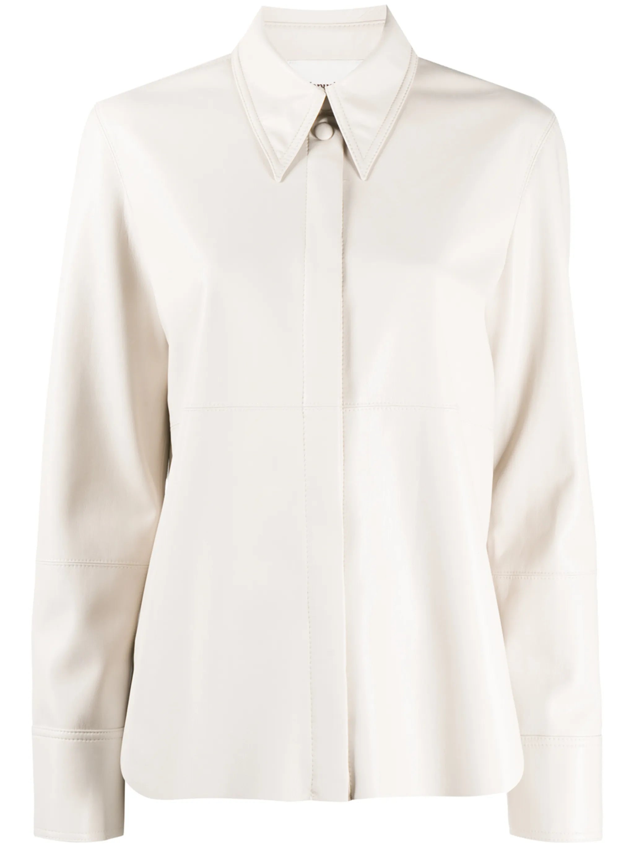 Naum vegan leather shirt