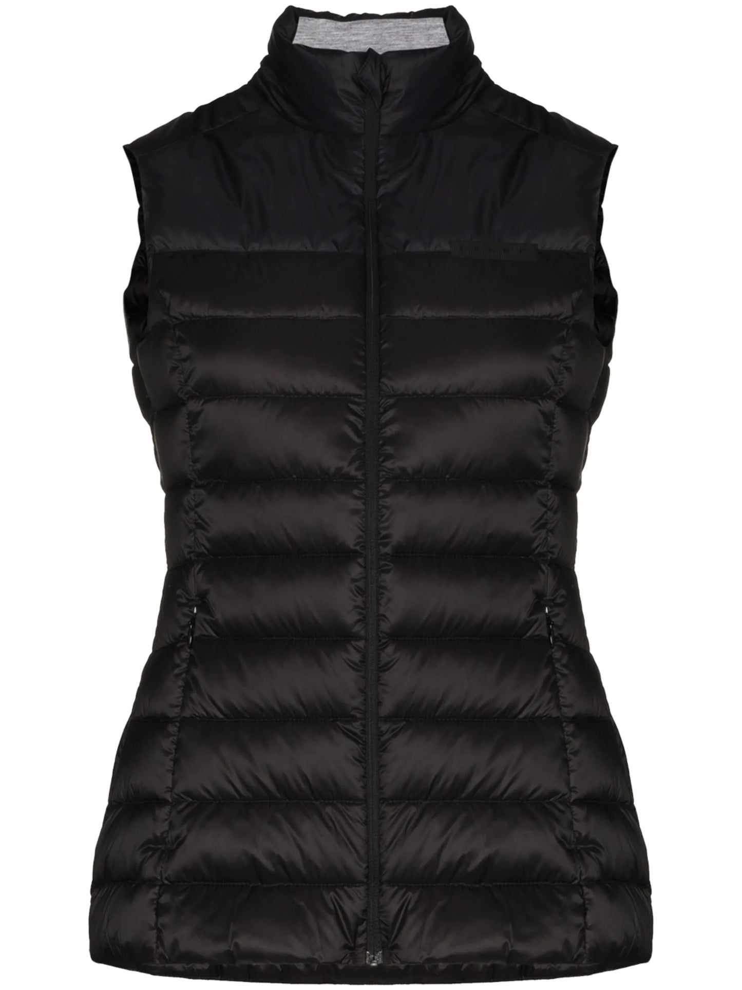 quilted down gilet