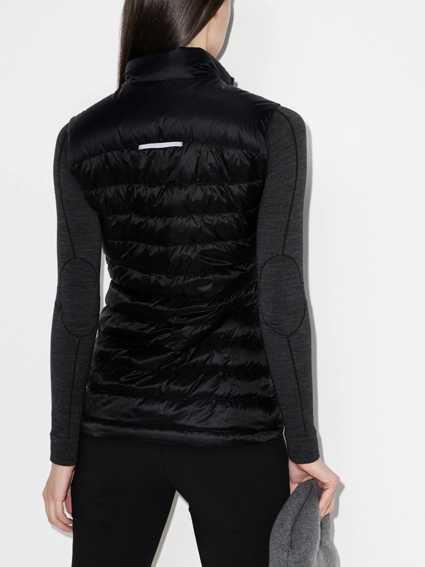 quilted down gilet