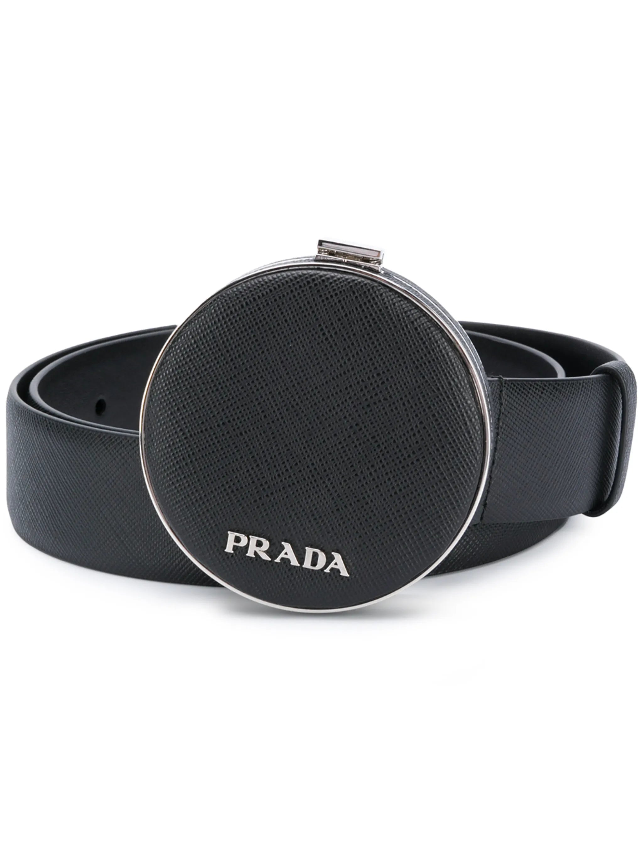 logo-plaque pouch-detail belt