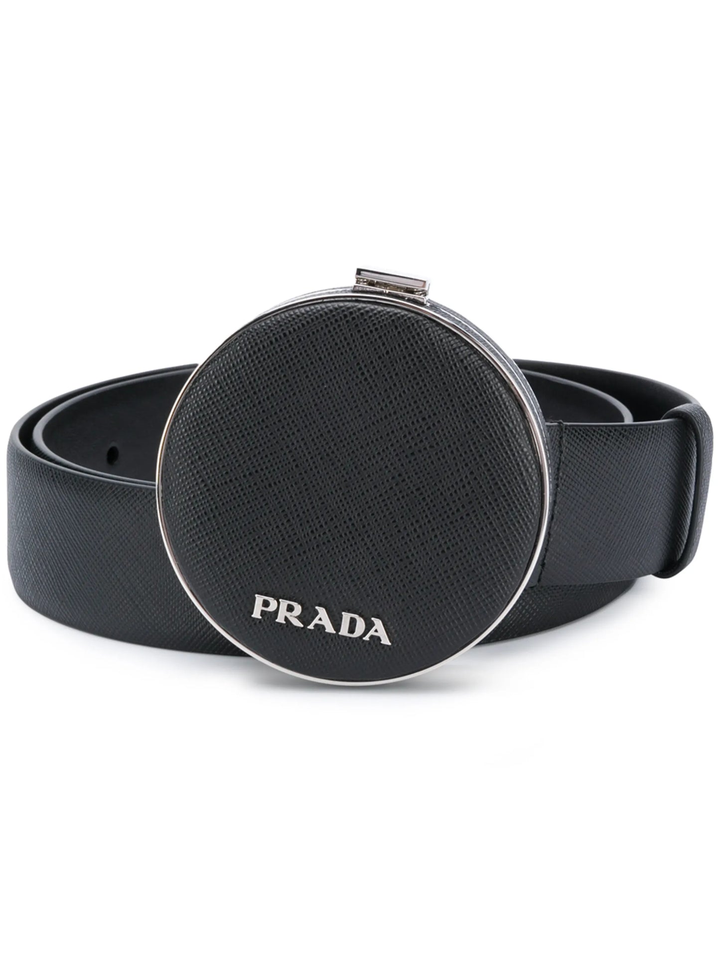 logo-plaque pouch-detail belt