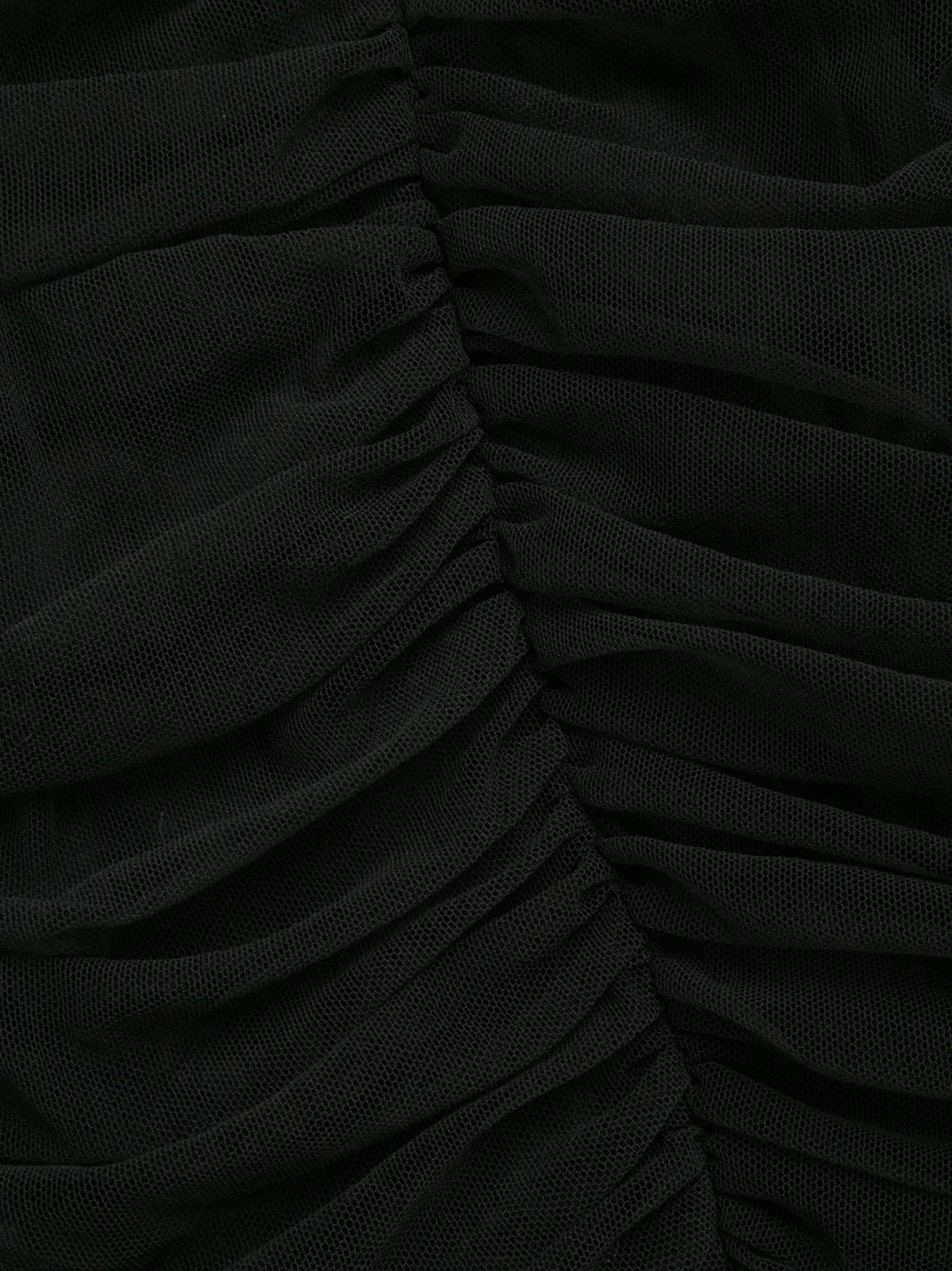 draped midi dress