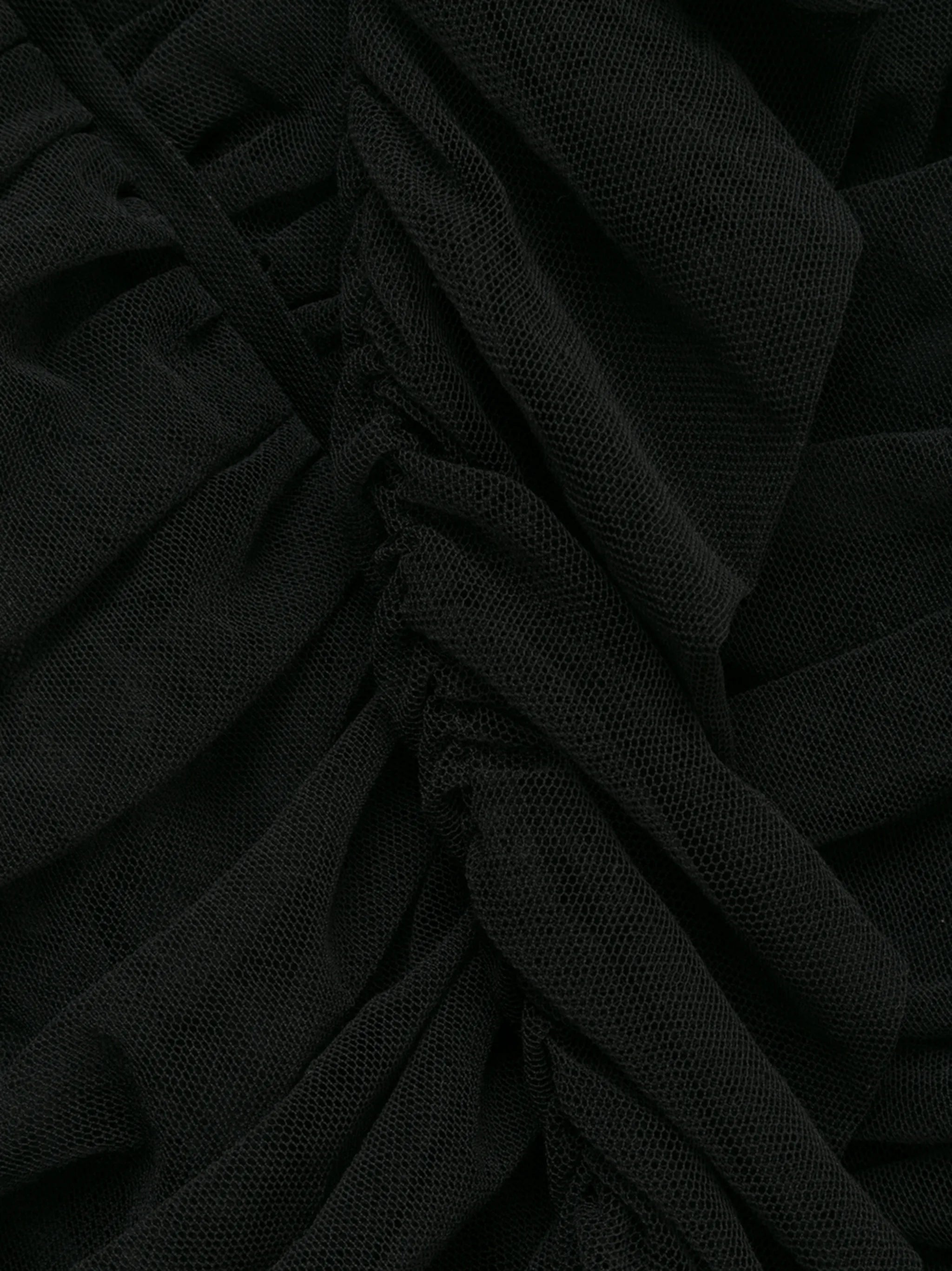 draped midi dress
