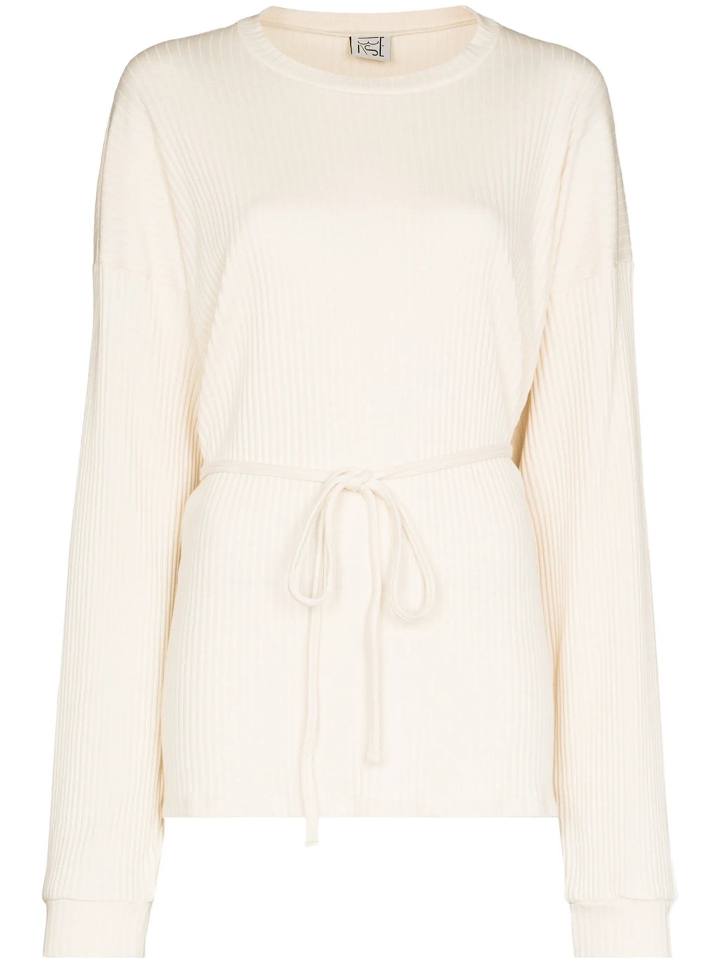 Shaw belted oversized sweatshirt