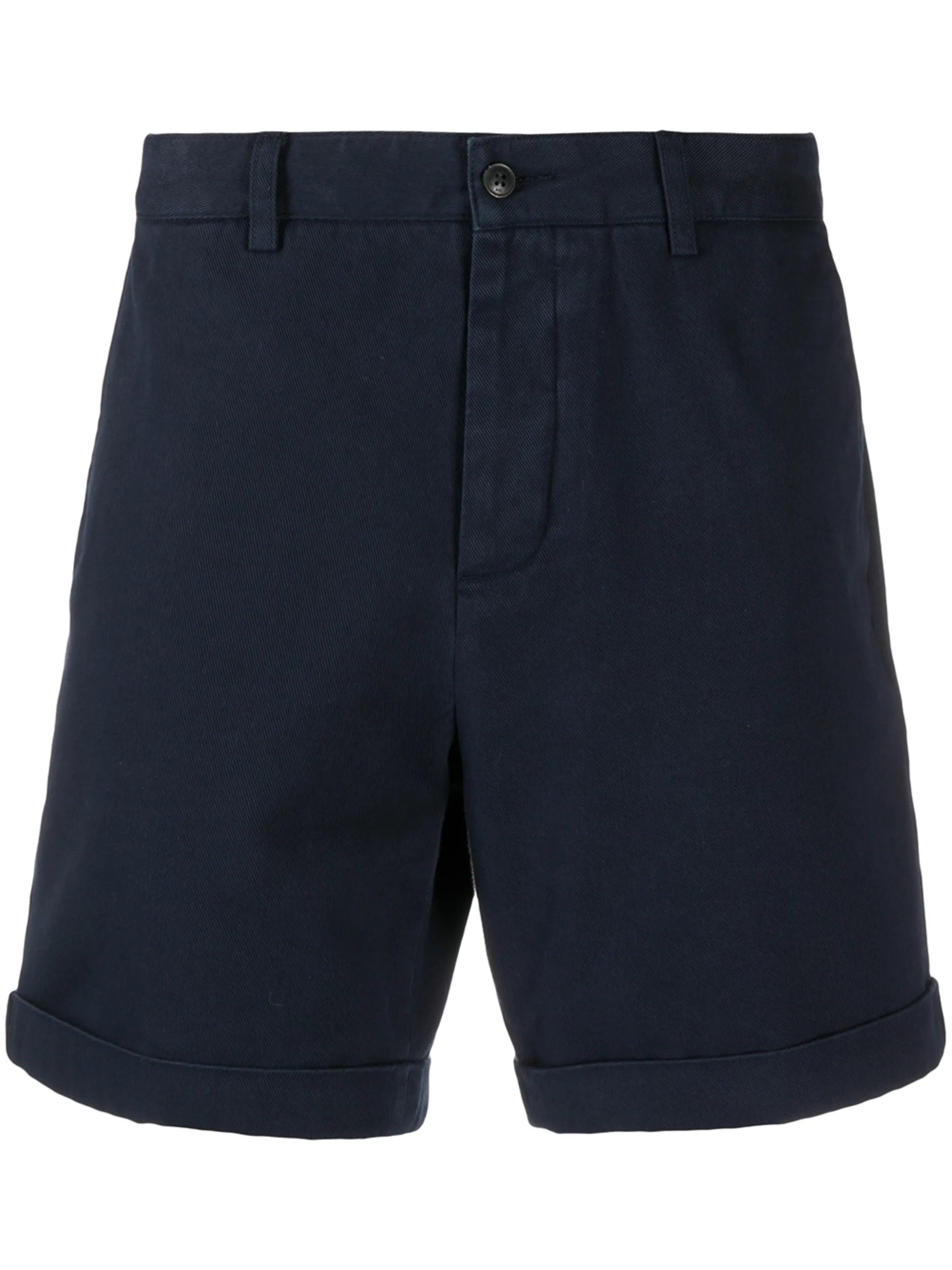 turn-up hem chino shorts
