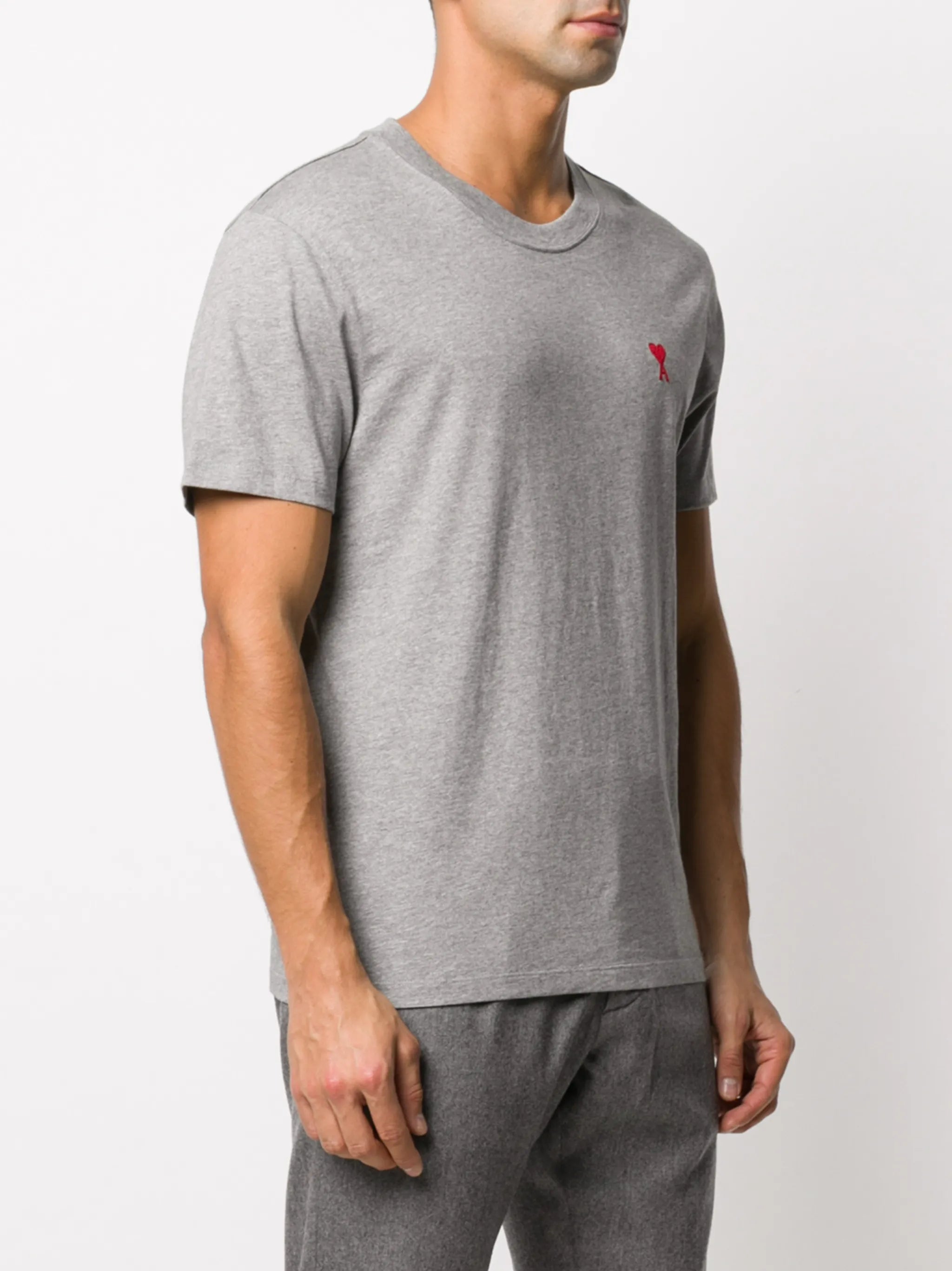 logo-embroidered short-sleeve T-shirt