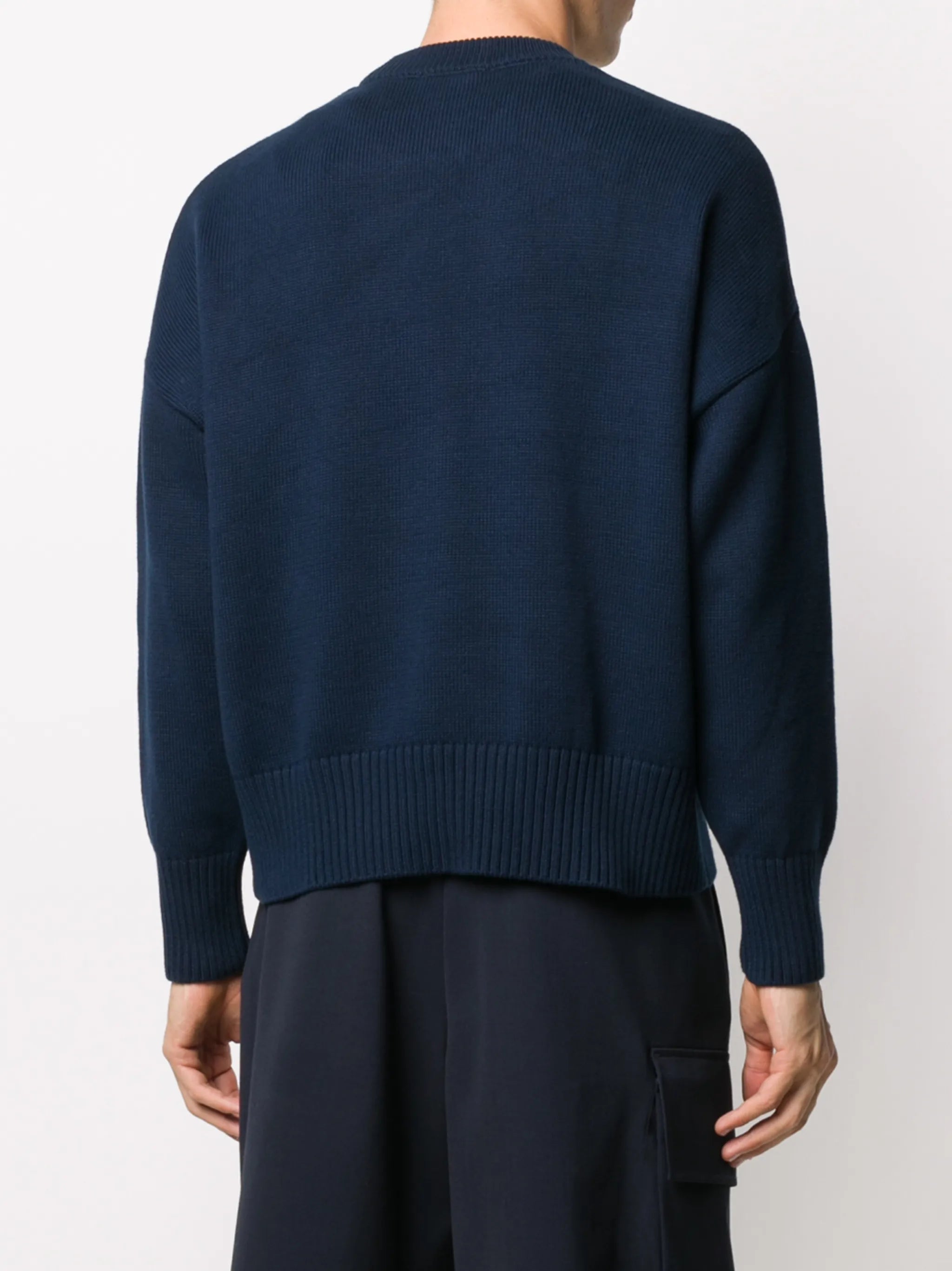 oversize Ami de Coeur logo patch jumper