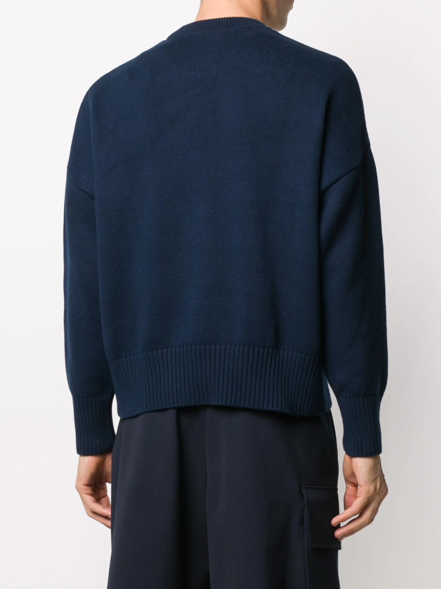oversize Ami de Coeur logo patch jumper