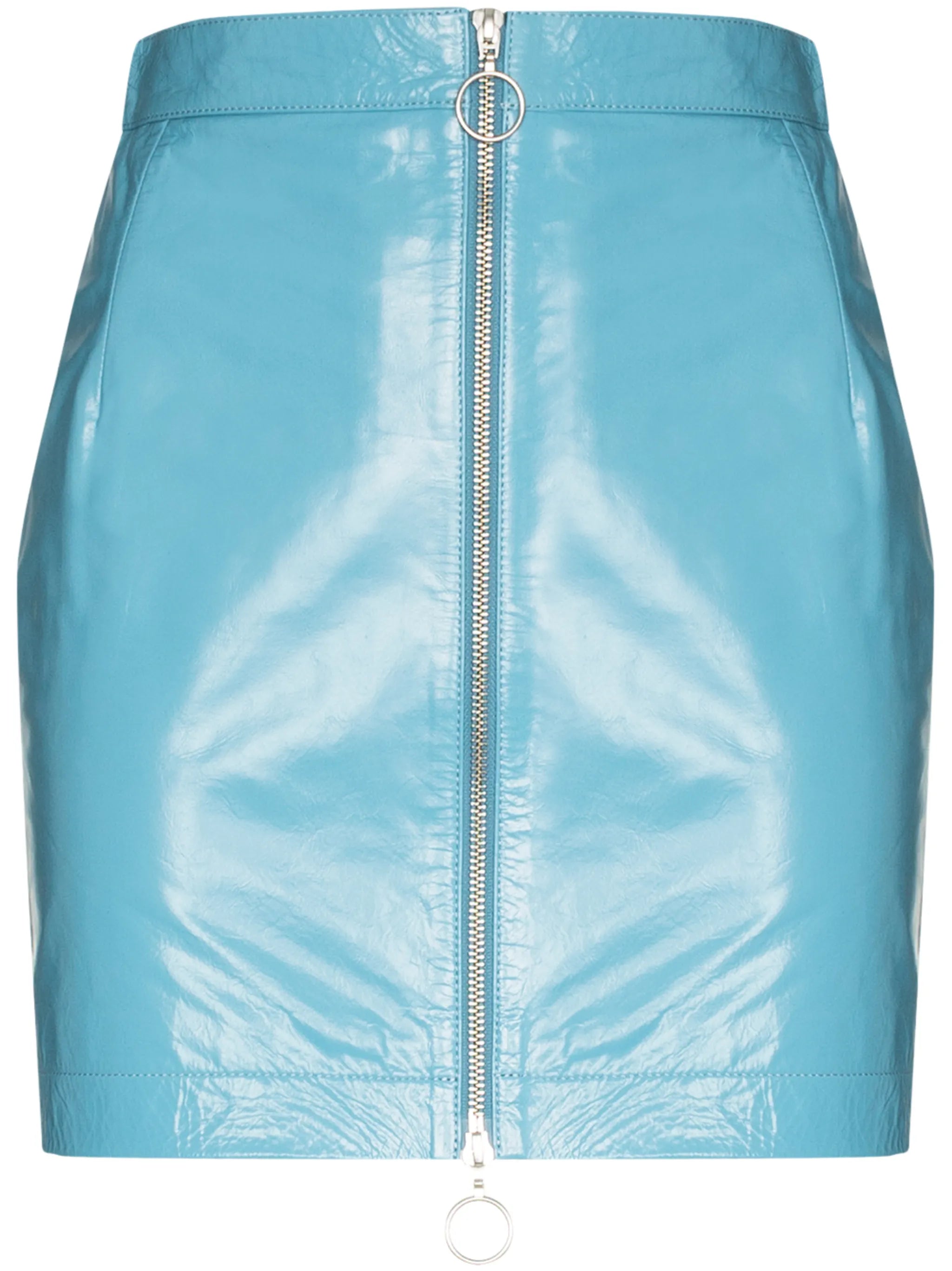 Lizzie zipped mini skirt