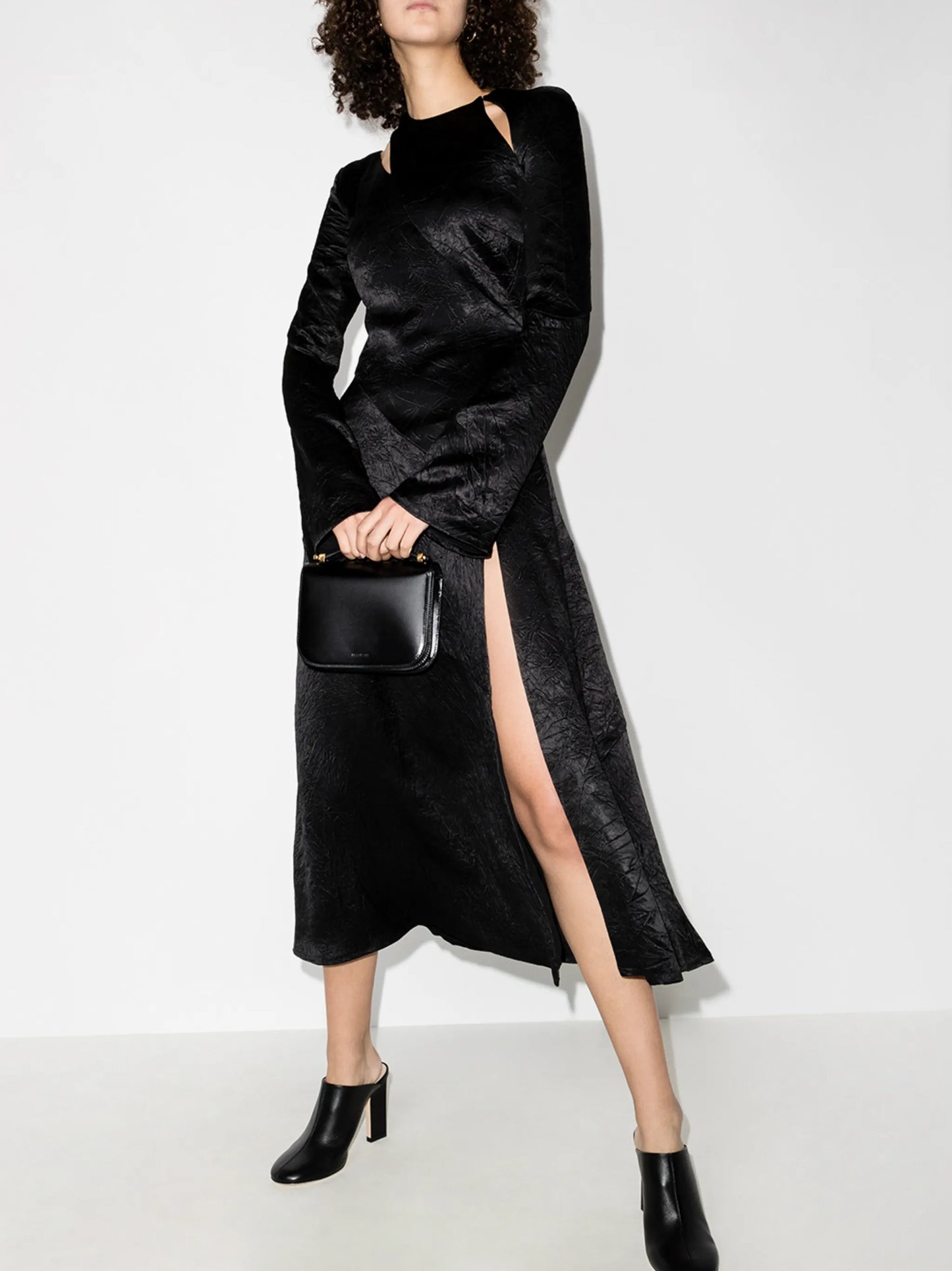 Ursina cut-out midi dress