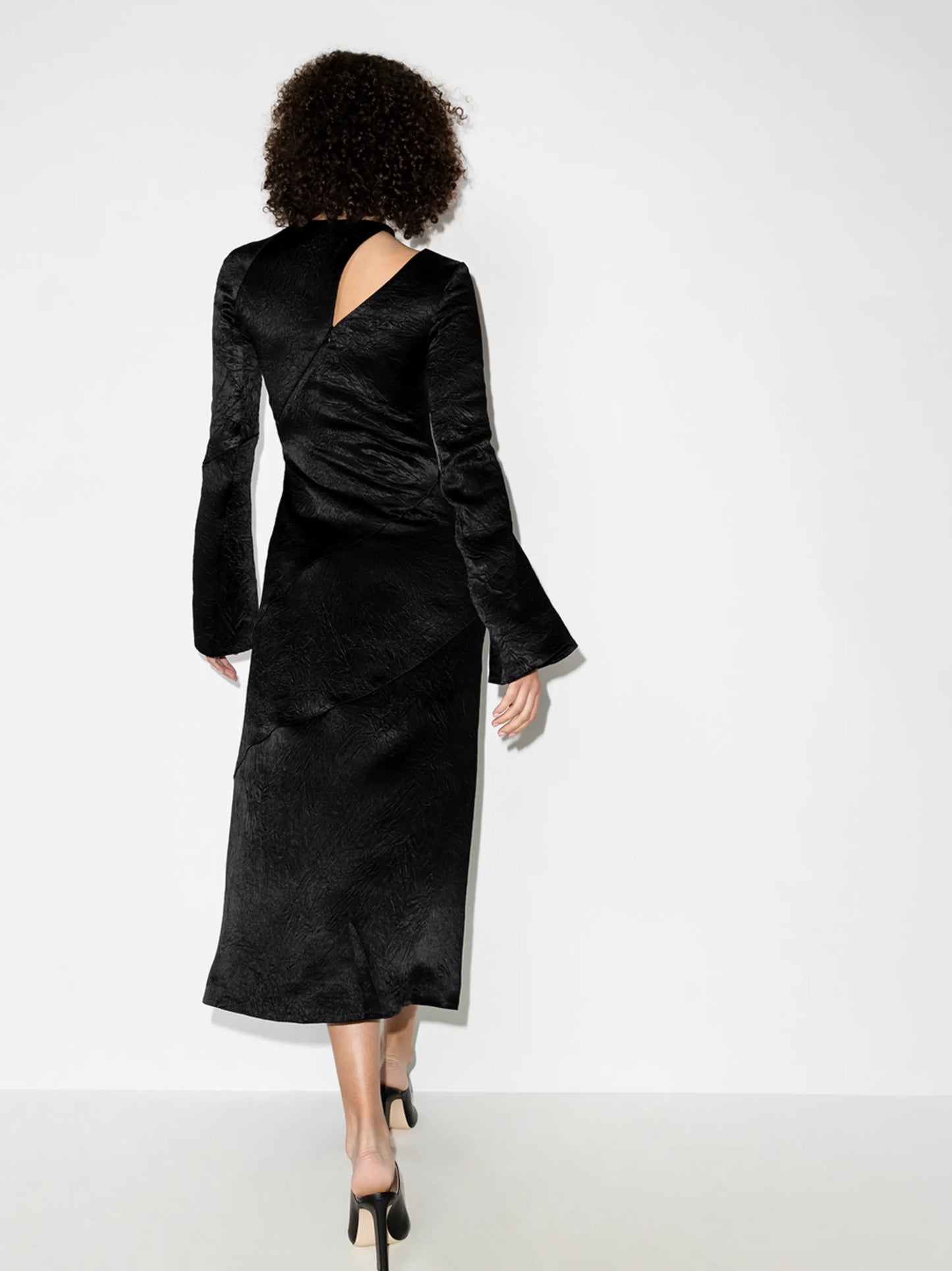 Ursina cut-out midi dress