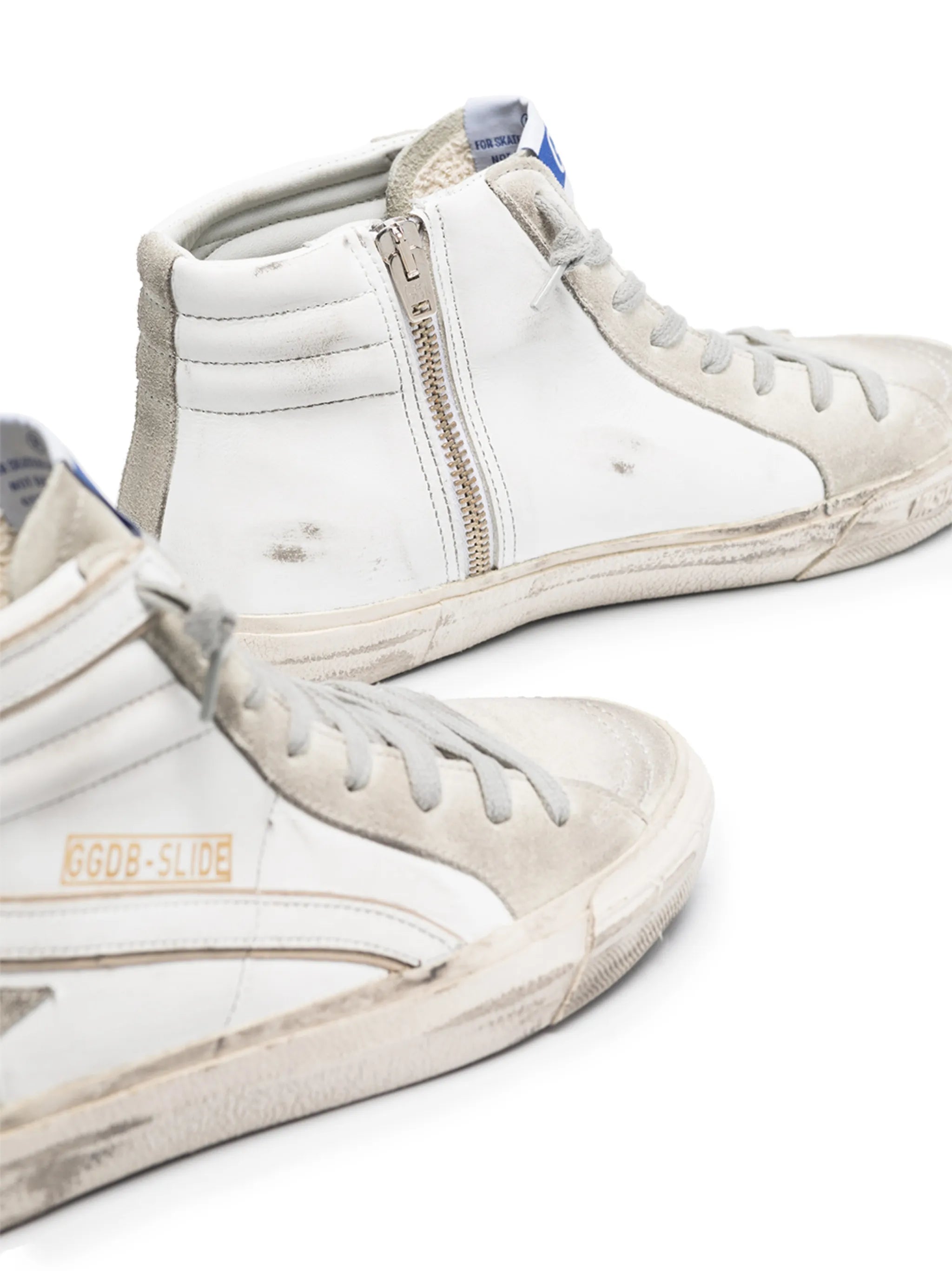 Slide high-top sneakers