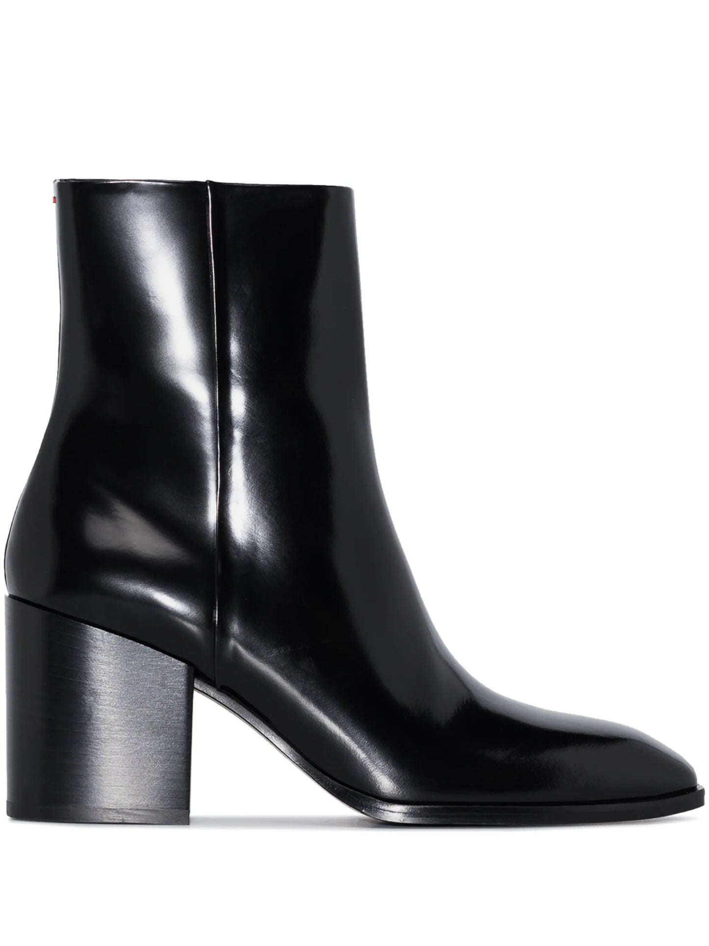 Leandra 75mm leather ankle boots