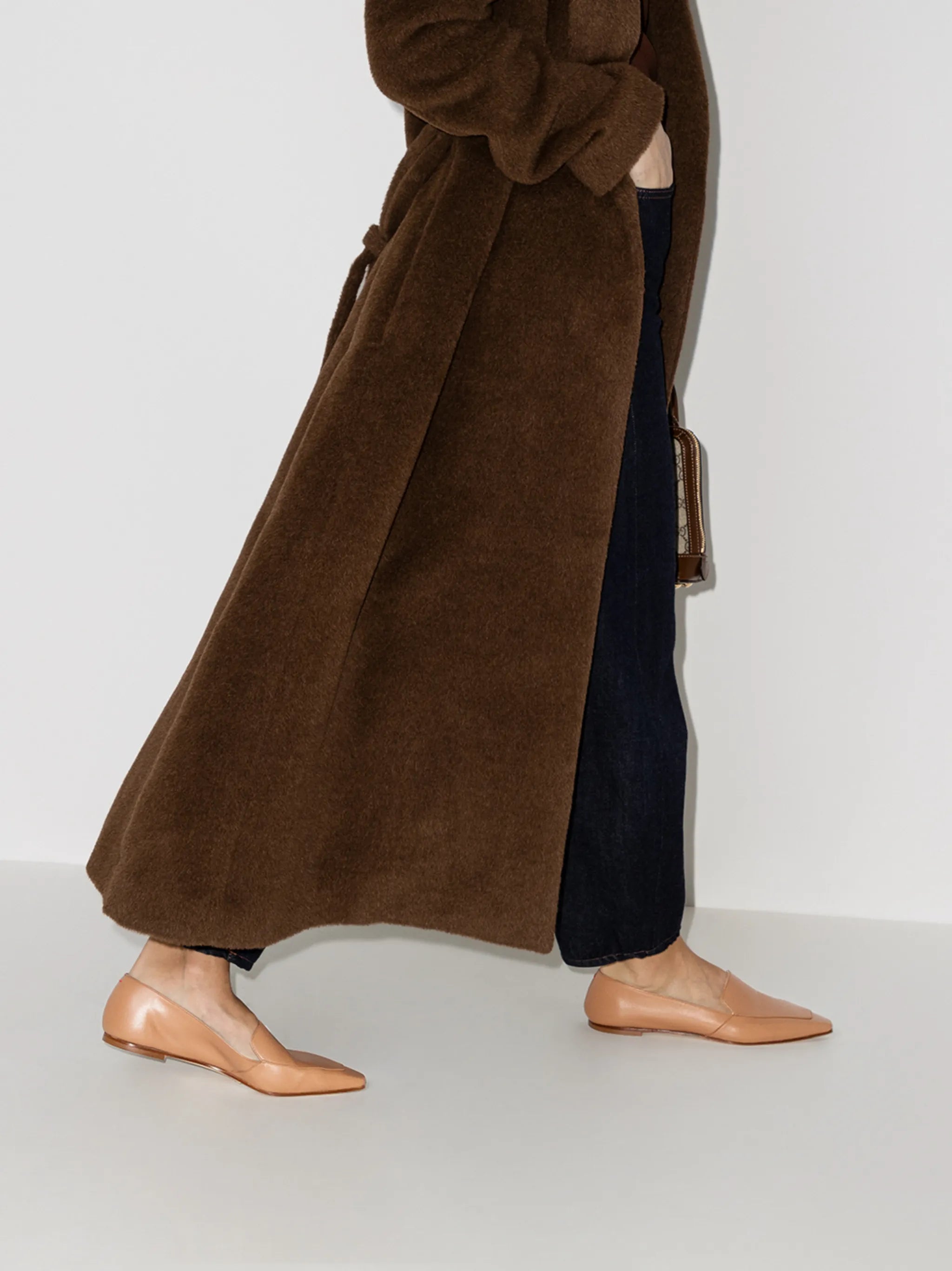 Aurora flat leather loafers