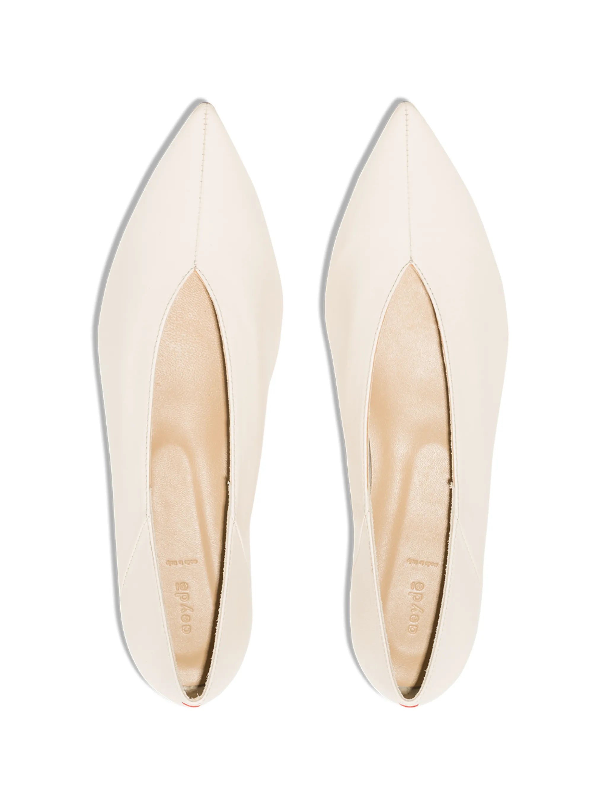 Moa leather ballet flats