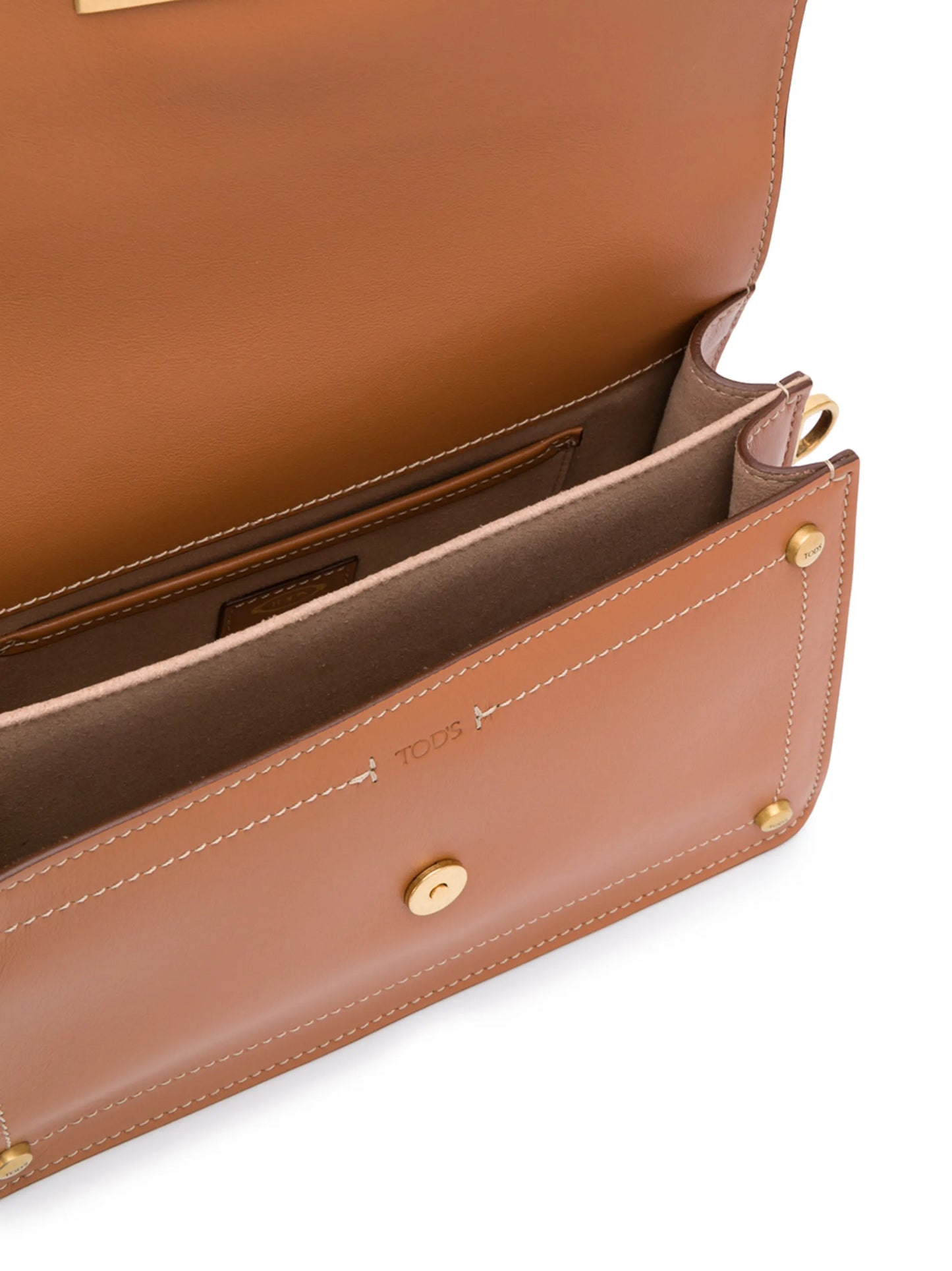 mini T logo satchel