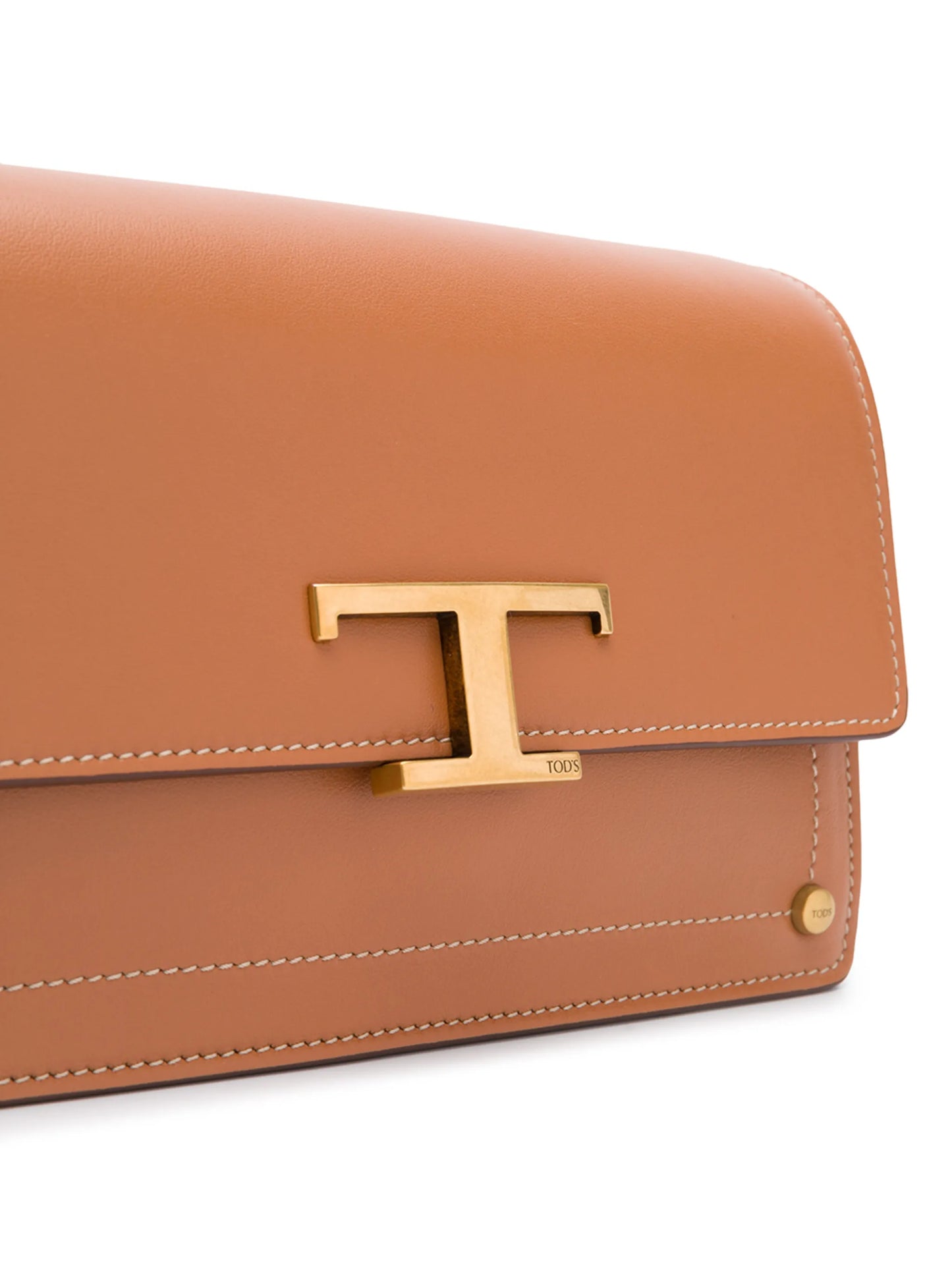 mini T logo satchel